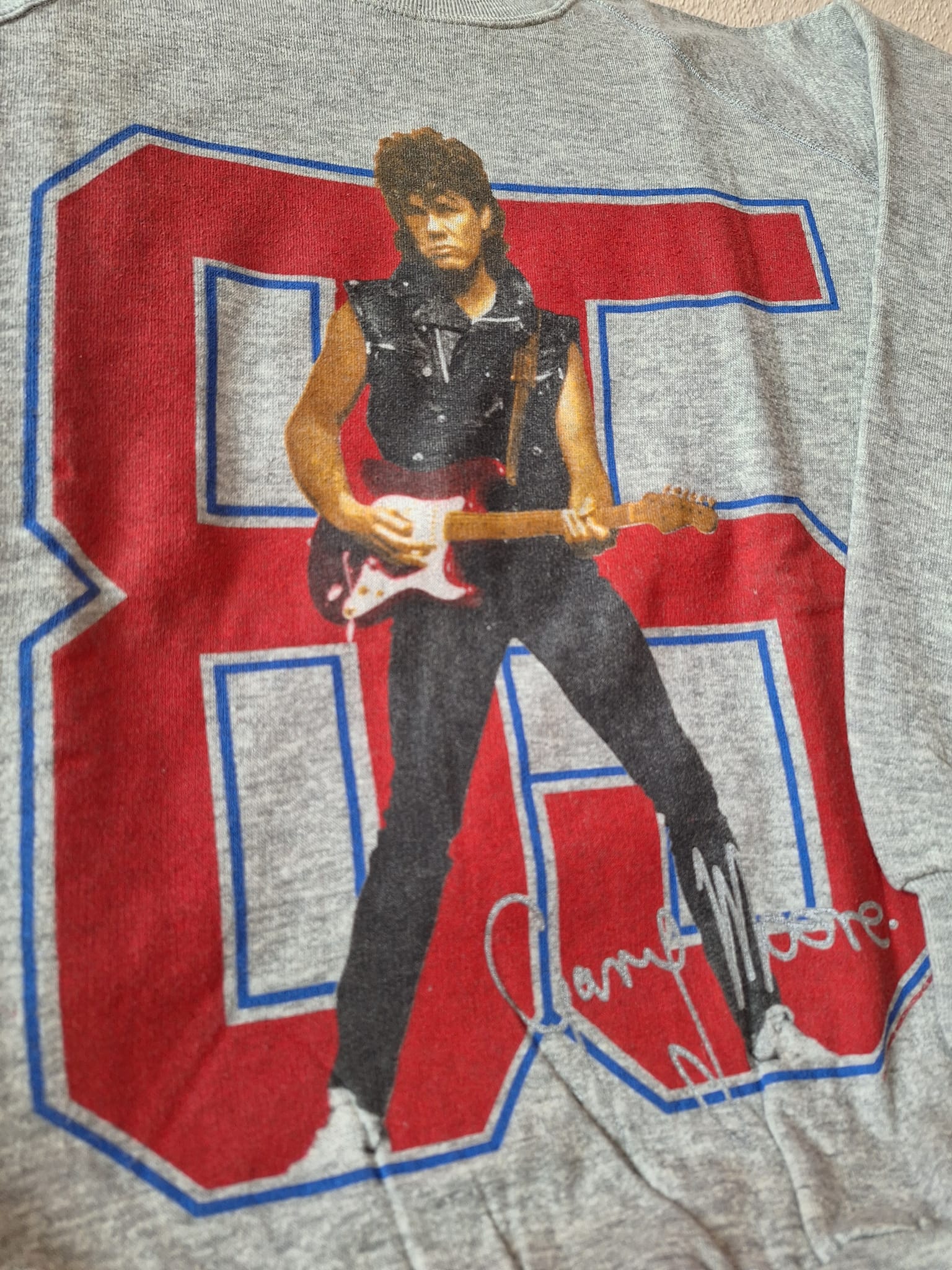 Tshirt the tour GARY after war ミュージシャン L MOORE