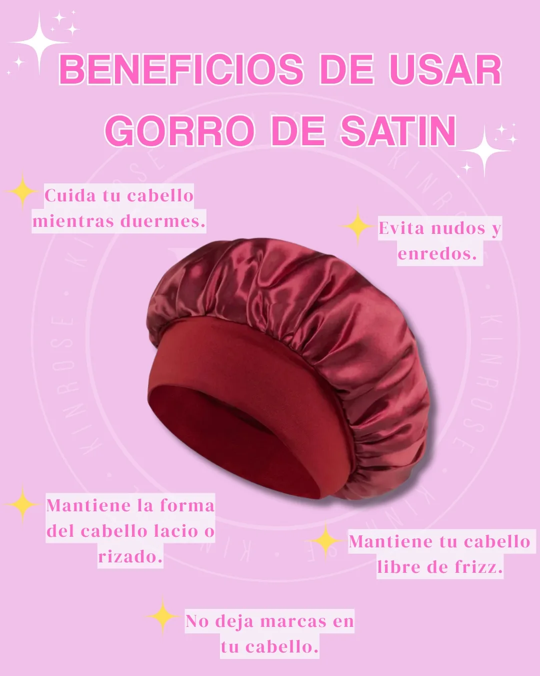 Kin - Dormir con estilo y cuidar tu cabello sí es posible Los gorros de ...