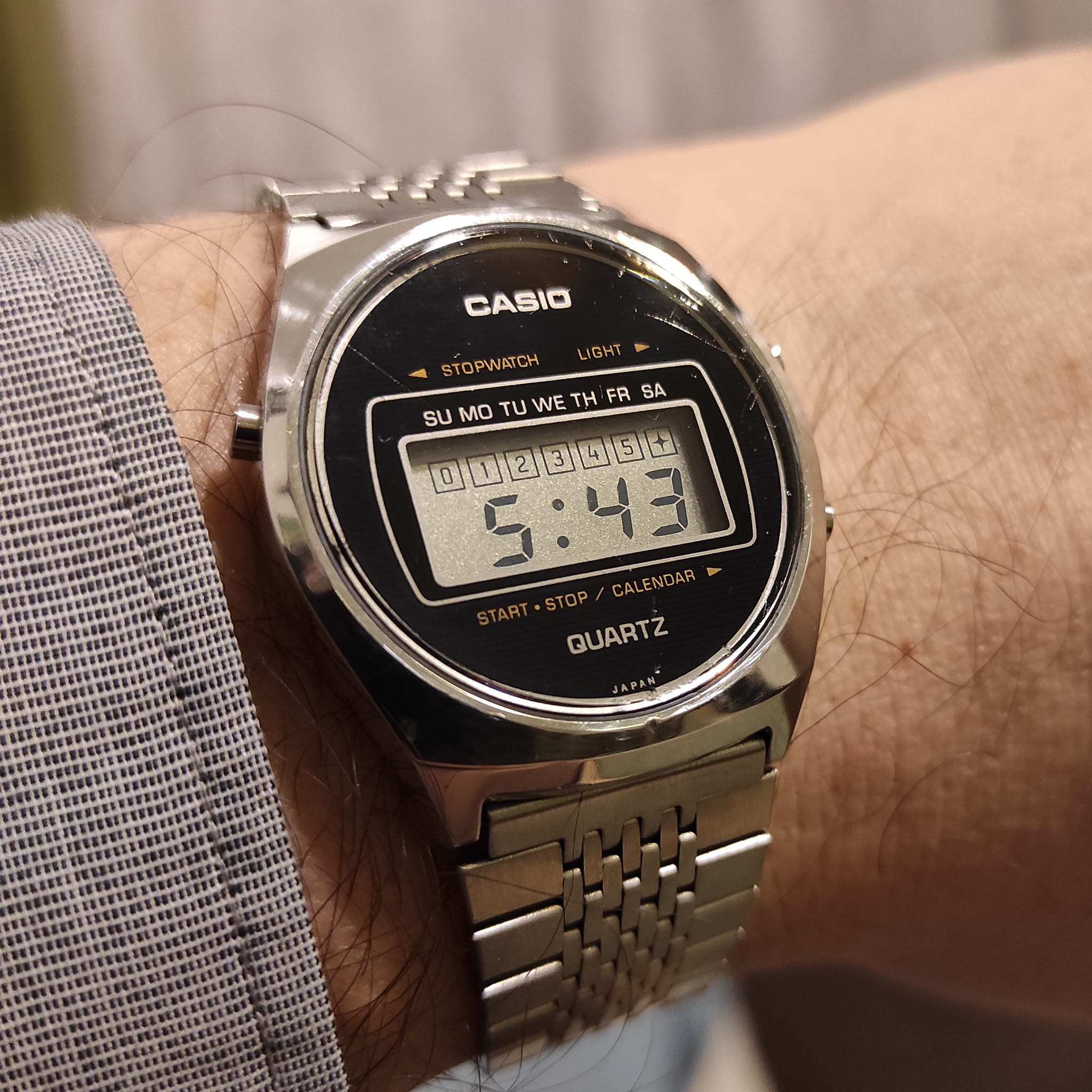 Casio W-31 module 593 Japan and China produced models