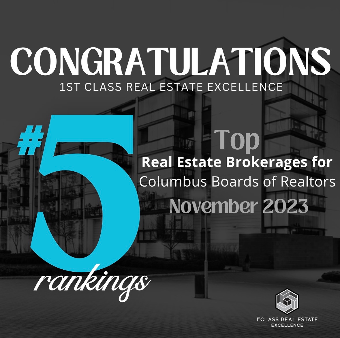 1st Class Real Estate Excellence - Congratulations ...