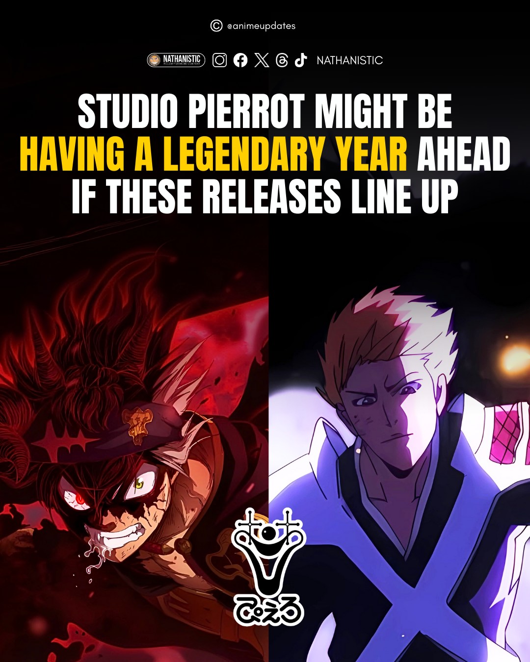 Nathanistic - tudio Pierrot might be having a legendary year ahead if ...
