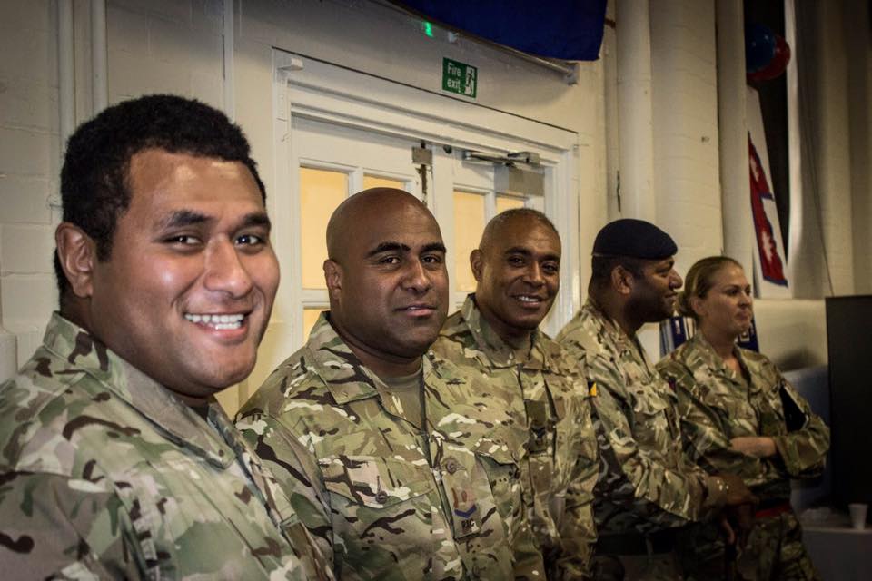 9 Regiment RLC - The British Army Sergeant Major joined us...