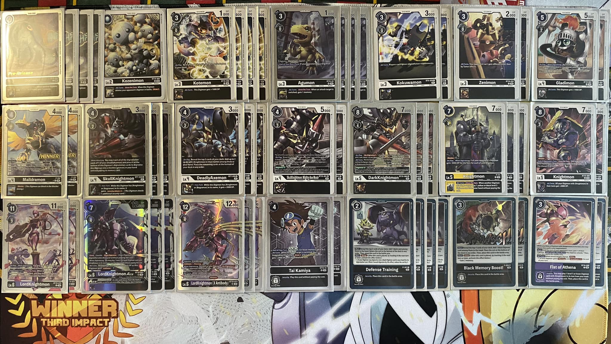 digimon card game black deck Omnimon Zwart [BT5-087] (Starter 15 & 16 Pre-Release Winner) [Bat Place the remaining cards at the bottom of your deck in any order Agumon Gabumon black deck I'm