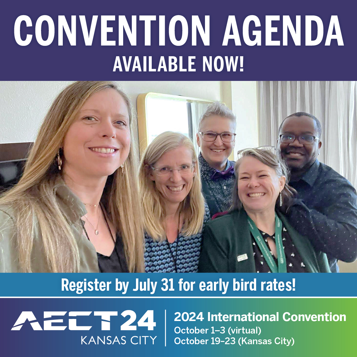 AECT-Association - Hot off the press! The #AECT24 agenda is now ...