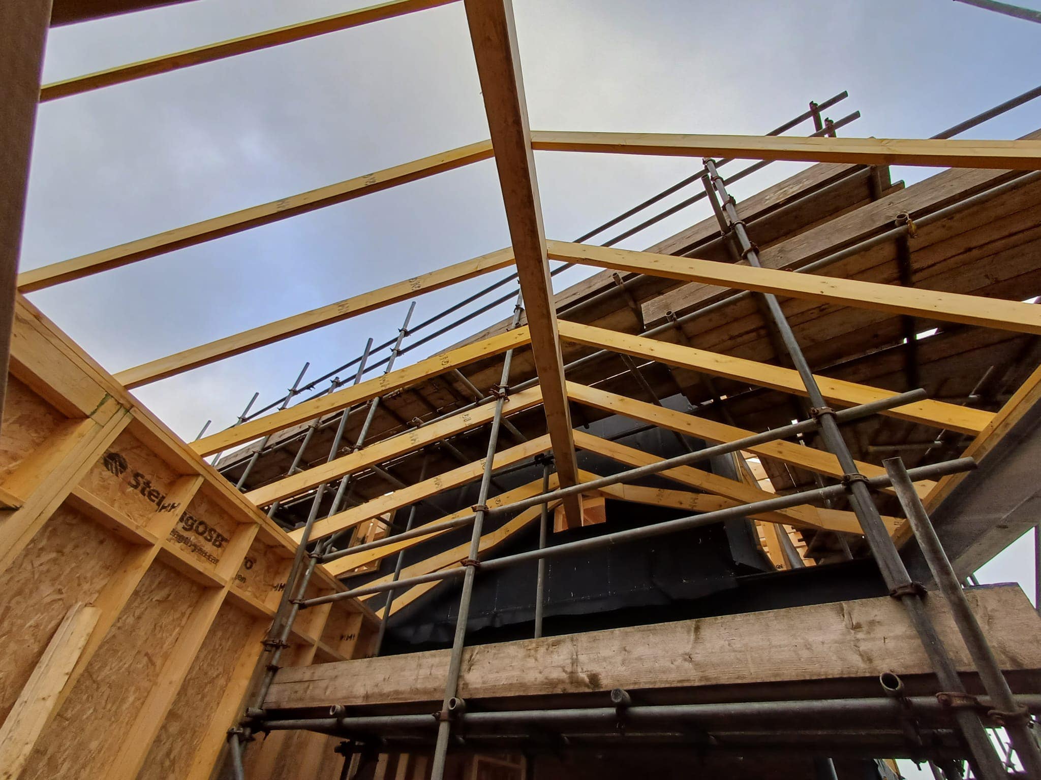 First Fix Timber Frames | Hengoed