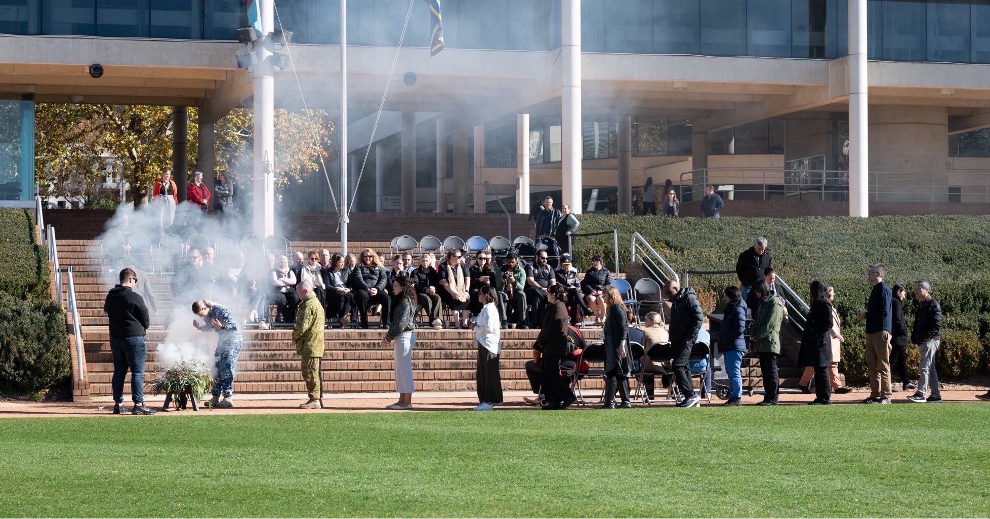 As part of National... - Australian Defence Force Academy