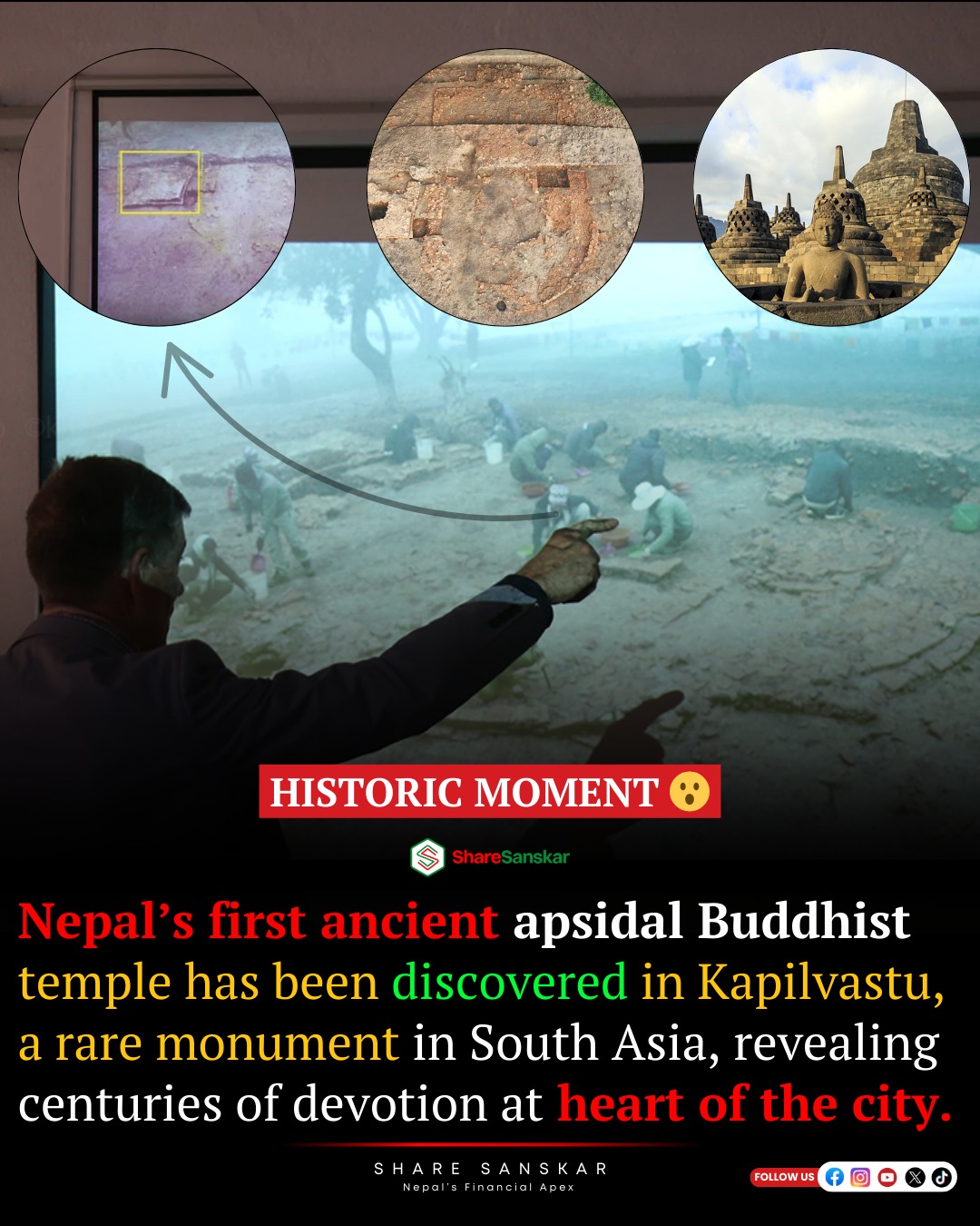 Share - Nepal has unveiled its first ancient apsidal Buddhist temple in ...