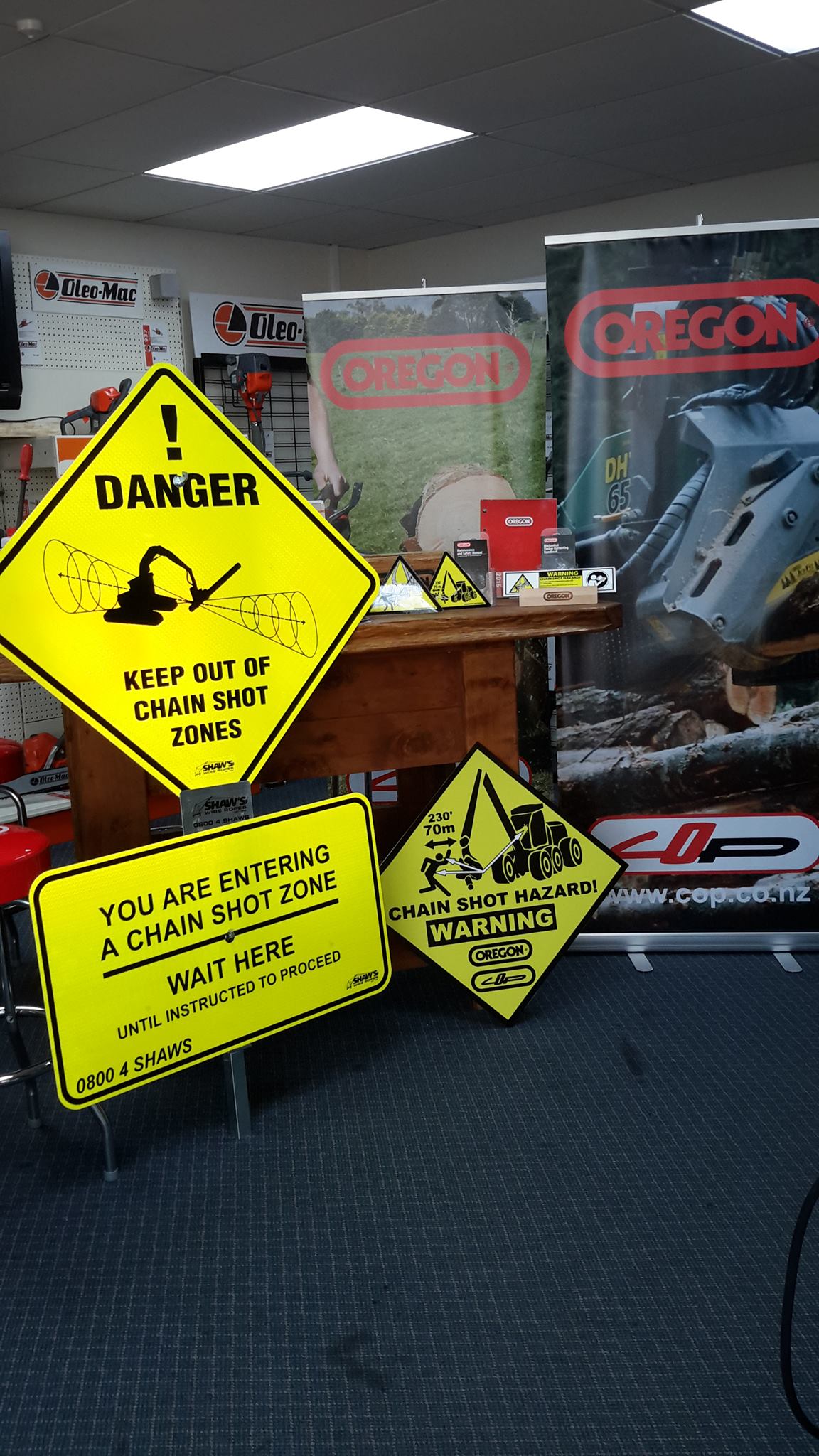 Heres a bit of signage and... - Chainsaw and Outdoor Power