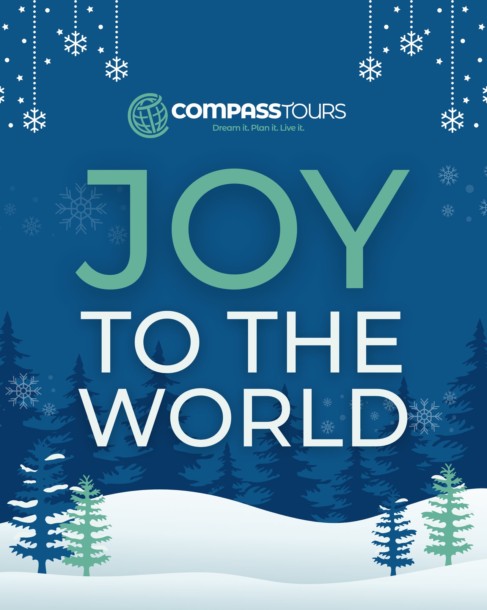 Compass Tours - 🎄🌍 Joy to the World 🌍🎄 Across continents... | Facebook