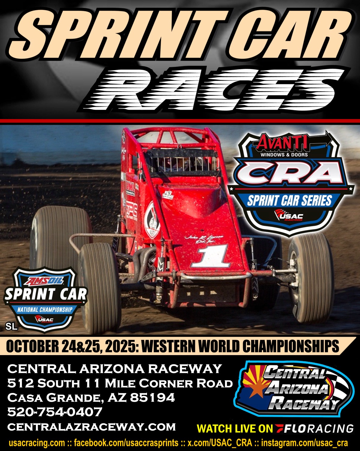 USAC CRA Sprint Car Series... - USAC CRA Sprint Car Series