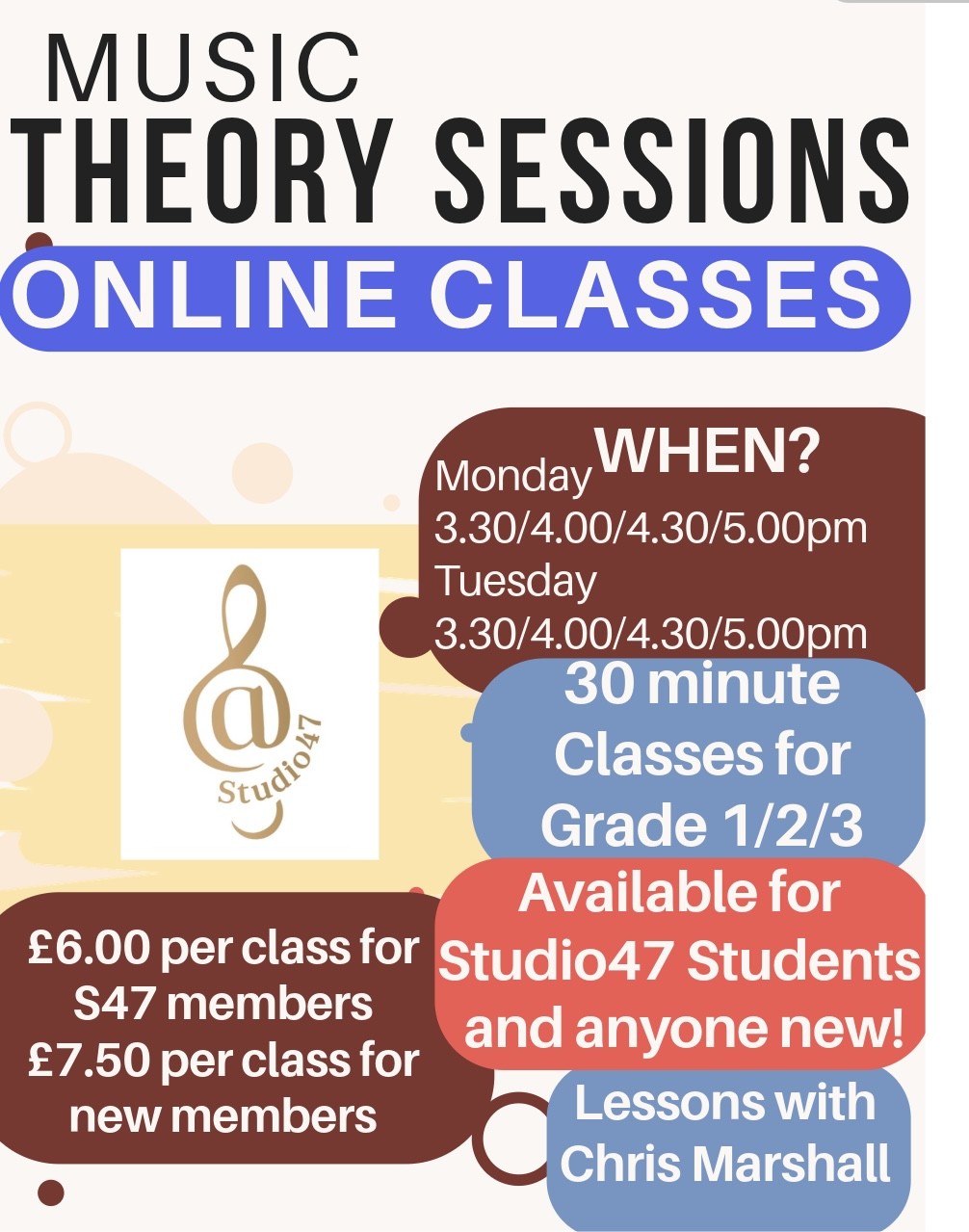 Studio47 - NEW CLASS! We are really excited to introduce our brand new ...