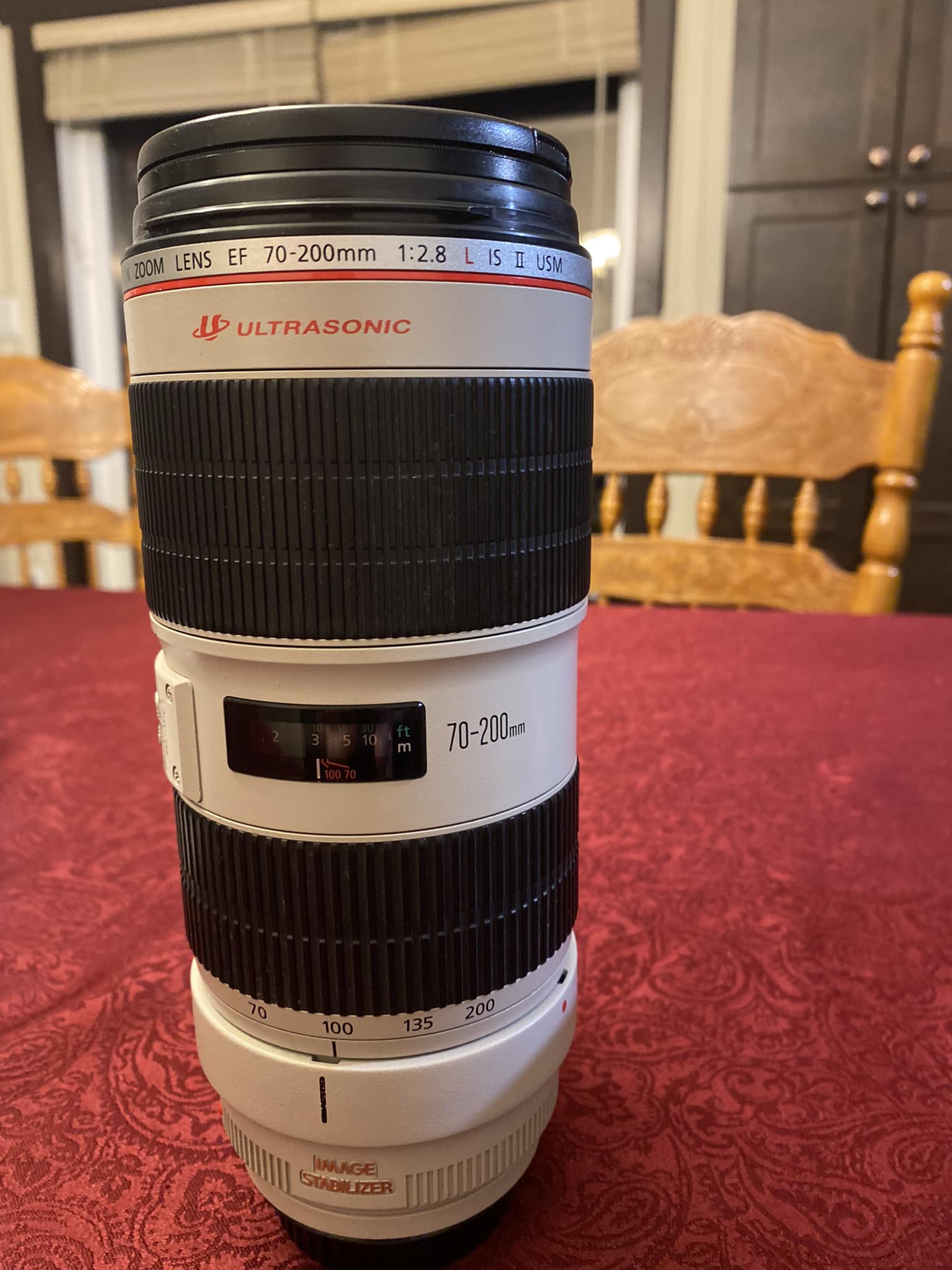 Canon EF 28-200mm lens settings