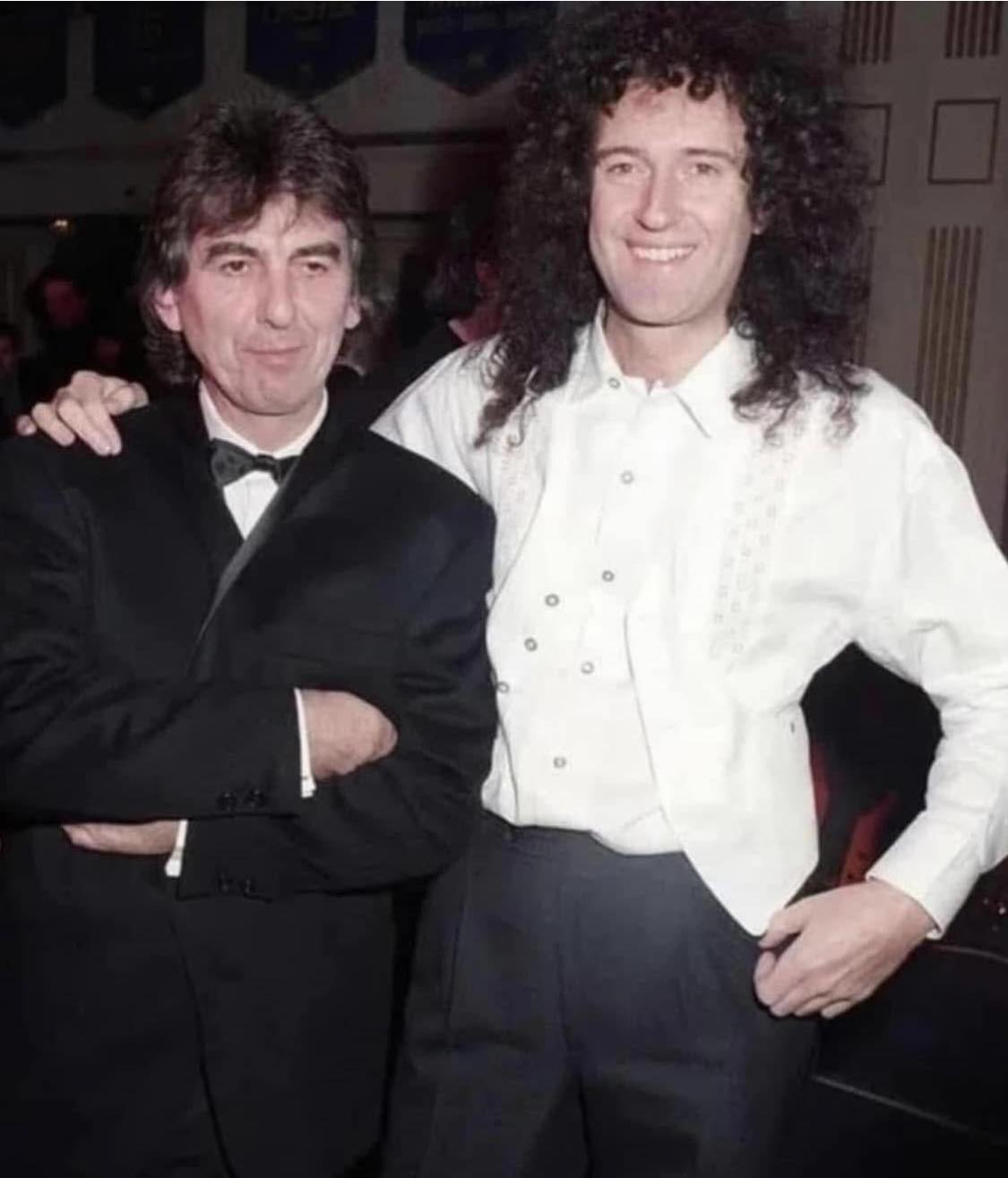 Freddie - Remembering Beatle Legend, George Harrison 🕊️ 🤍 “When you’ve ...