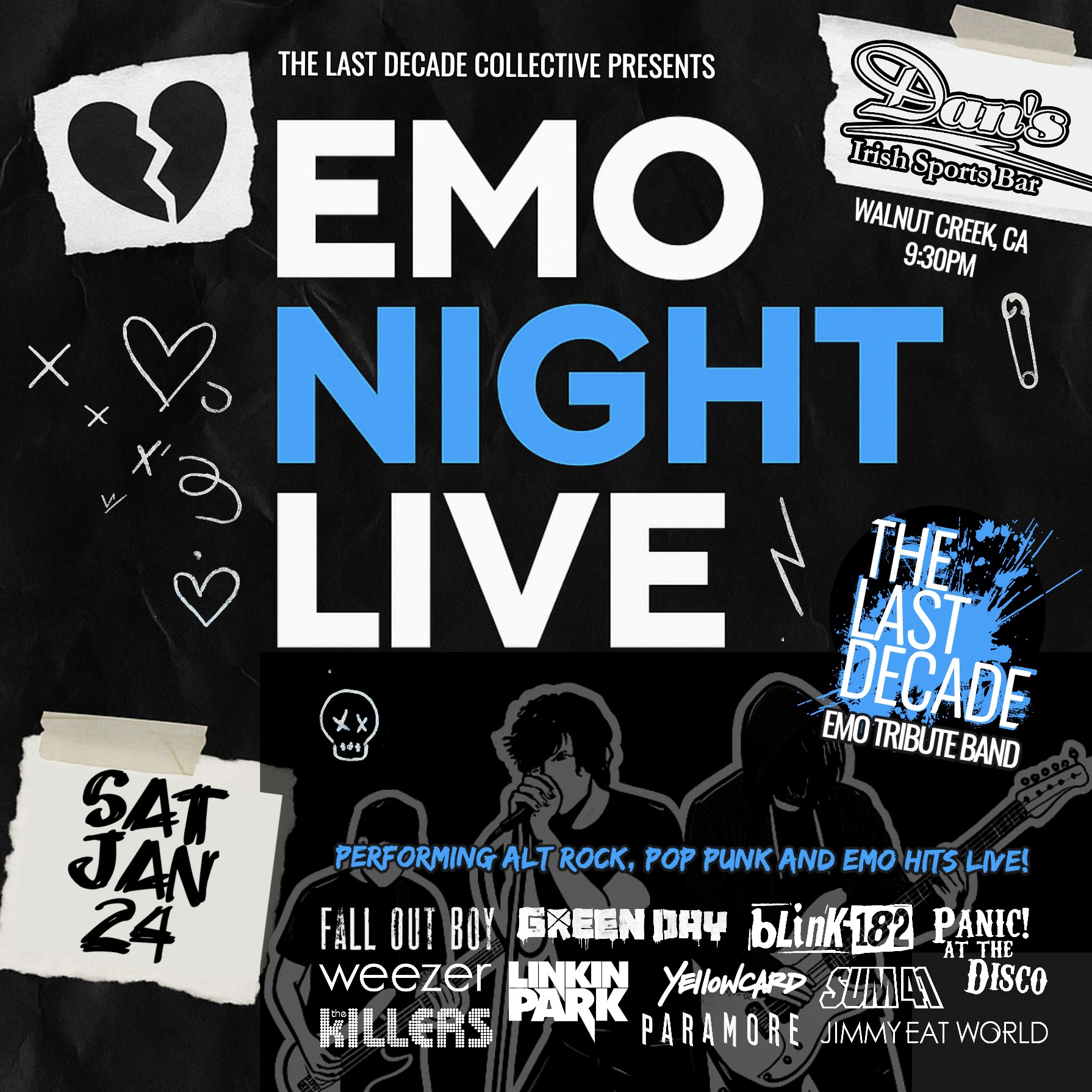 Emo Night Live @ Dan's Bar