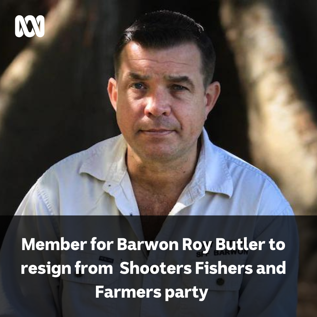 ABC Broken Hill - The Member for Barwon Roy Butler has... | Facebook