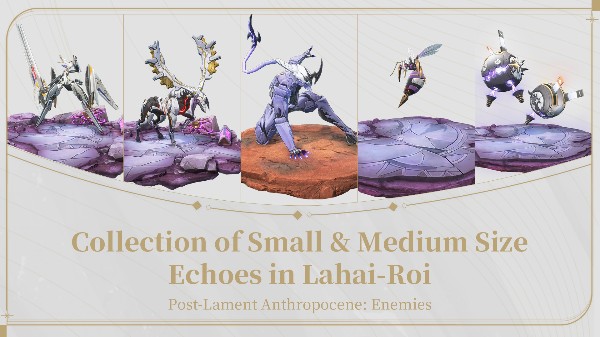 Post-Lament Anthropocene: Enemies — Collection of Small & Medium