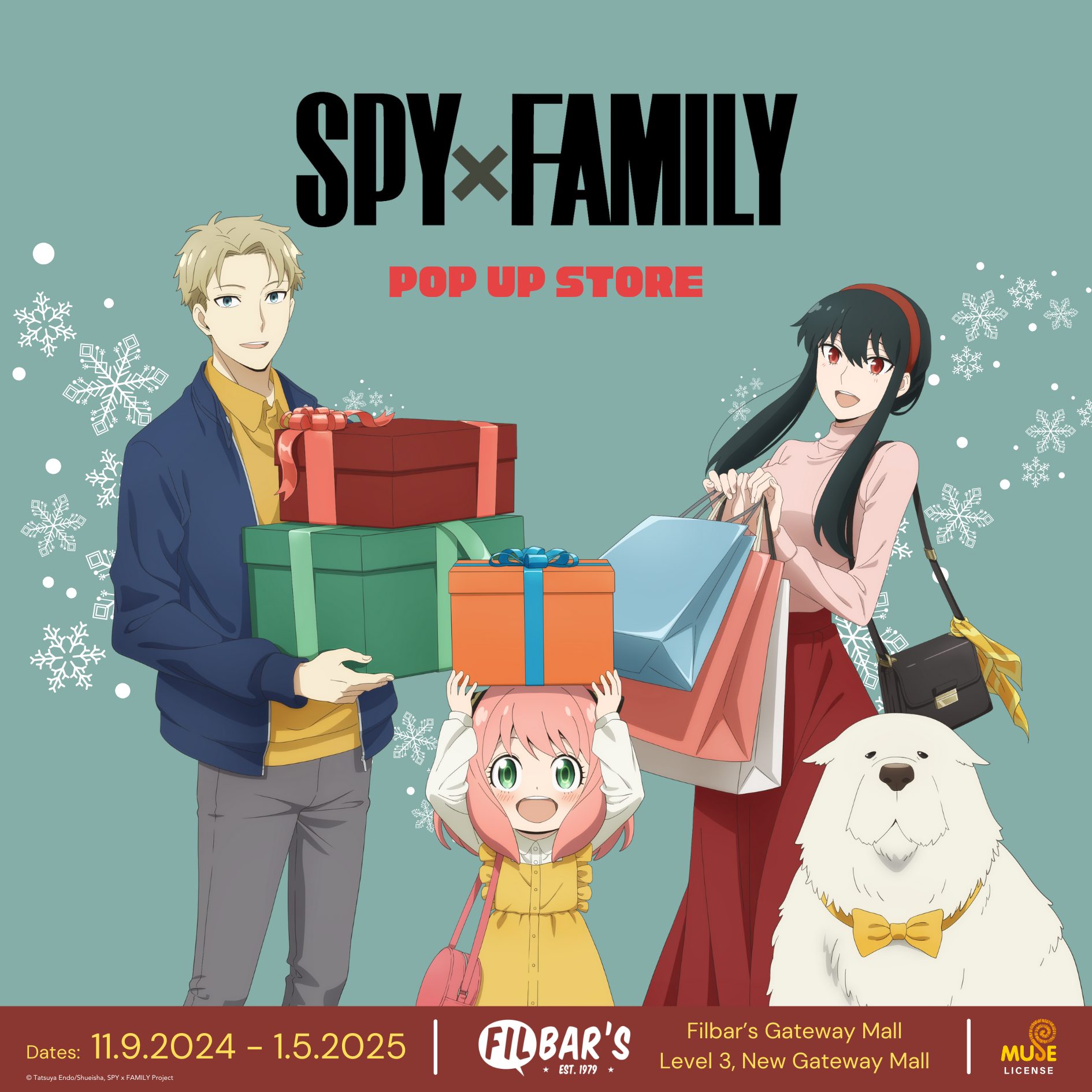 Filbar's Online - Waku Waku! 🎉 《SPY×FAMILY》 Pop-Up Stores... | Facebook