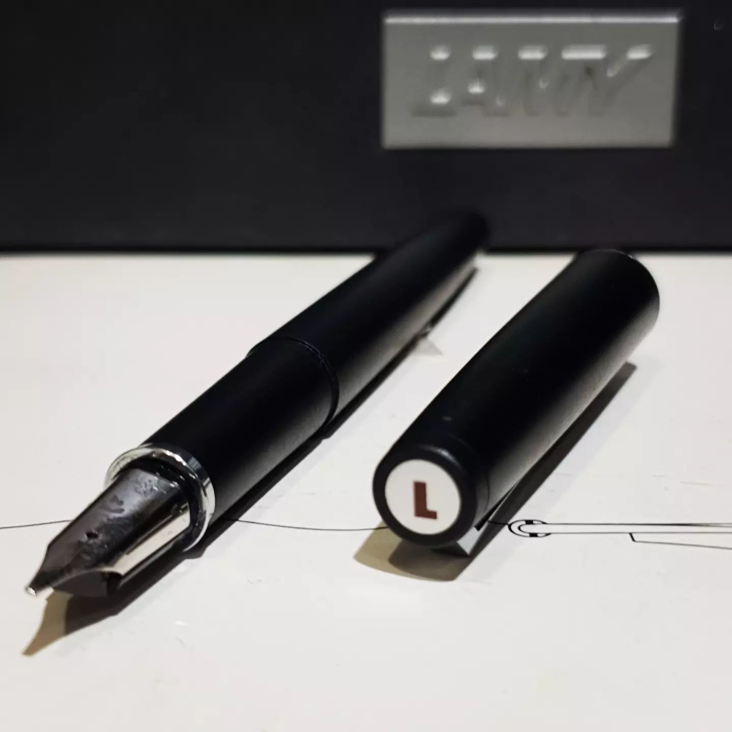 NPD found a vintage Lamy Profile 80 pen sibling of the 2000 which