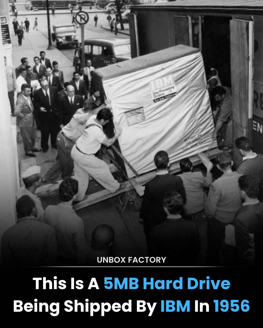 Unbox - In 1956, IBM shipped the world’s first hard drive — the IBM 305 ...