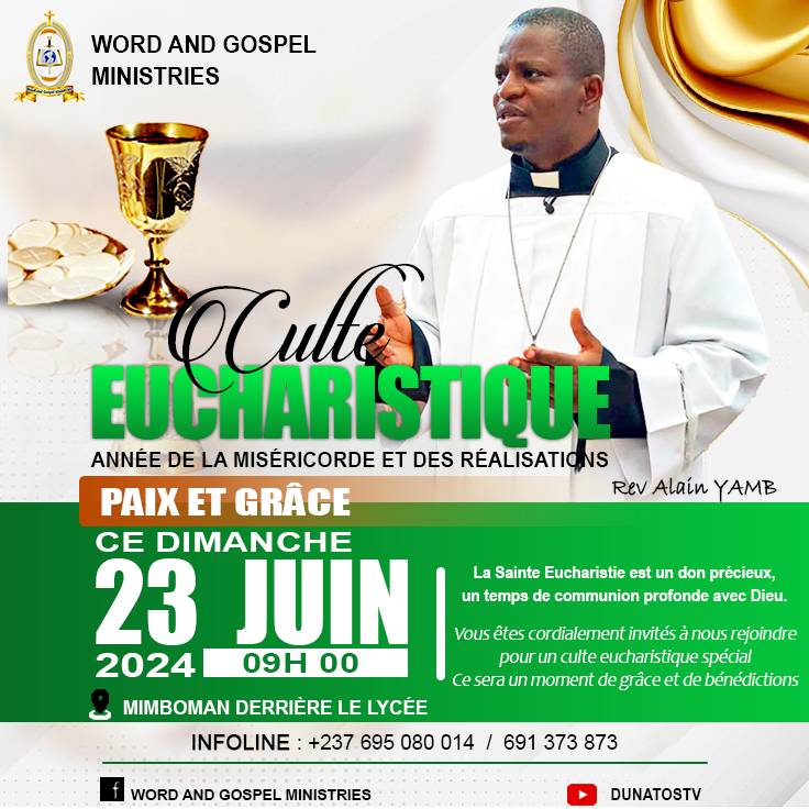 Word - La sainte Eucharistie est un don précieux, un temps de communion ...