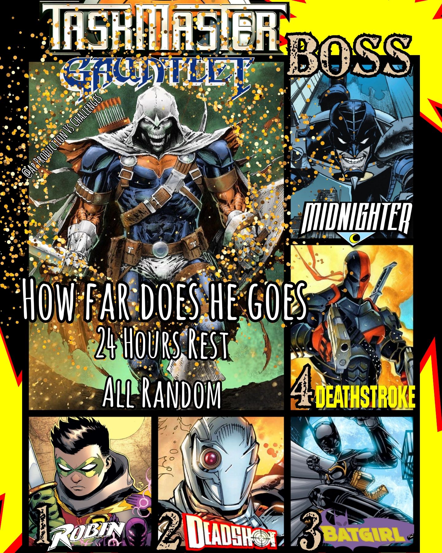 Marvel vs DC - Taskmaster Enters a DC Gtauntlet How far... | Facebook