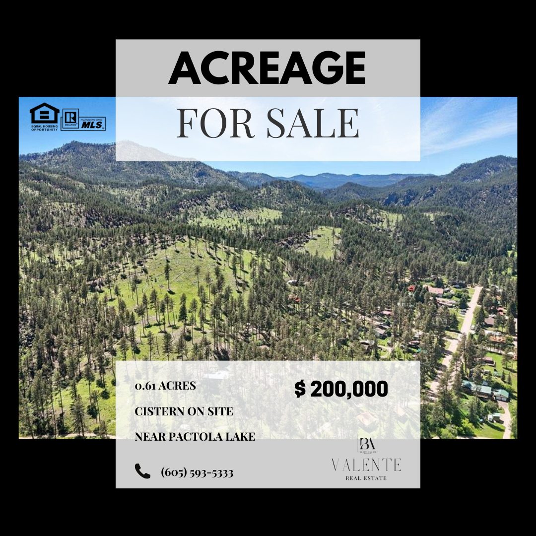 Valente - 🌲 Rare Black Hills Opportunity 🌲 Discover one of the last ...