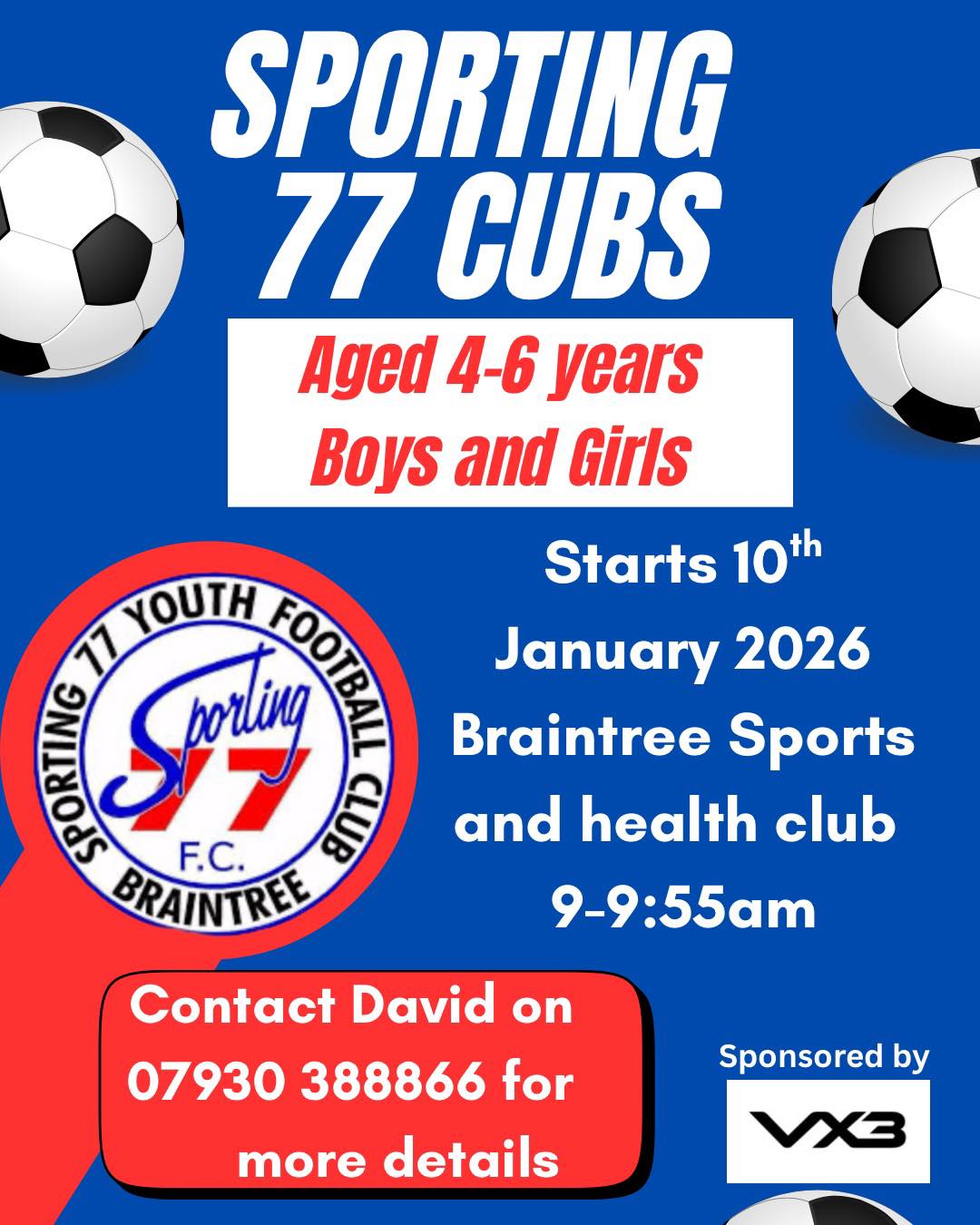 Sporting 77 YFC | Braintree
