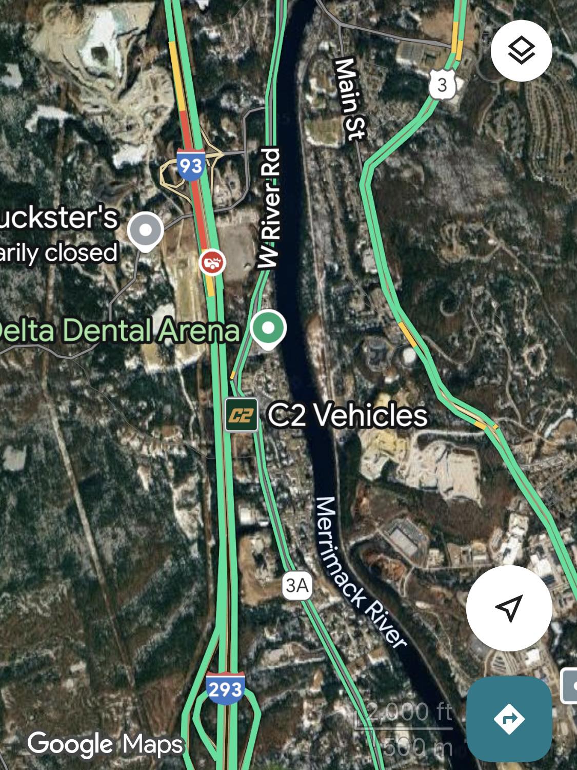 NH News Now - MOTOR VEHICLE ACCIDENT - 93 South after the... | Facebook