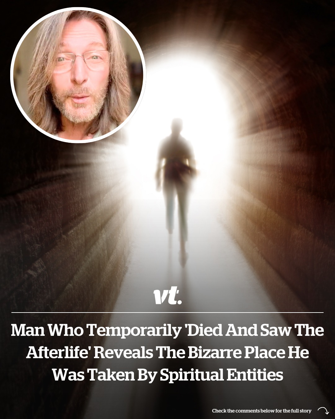 VT - After flatlining in a hospital bed, he says he crossed over to the ...