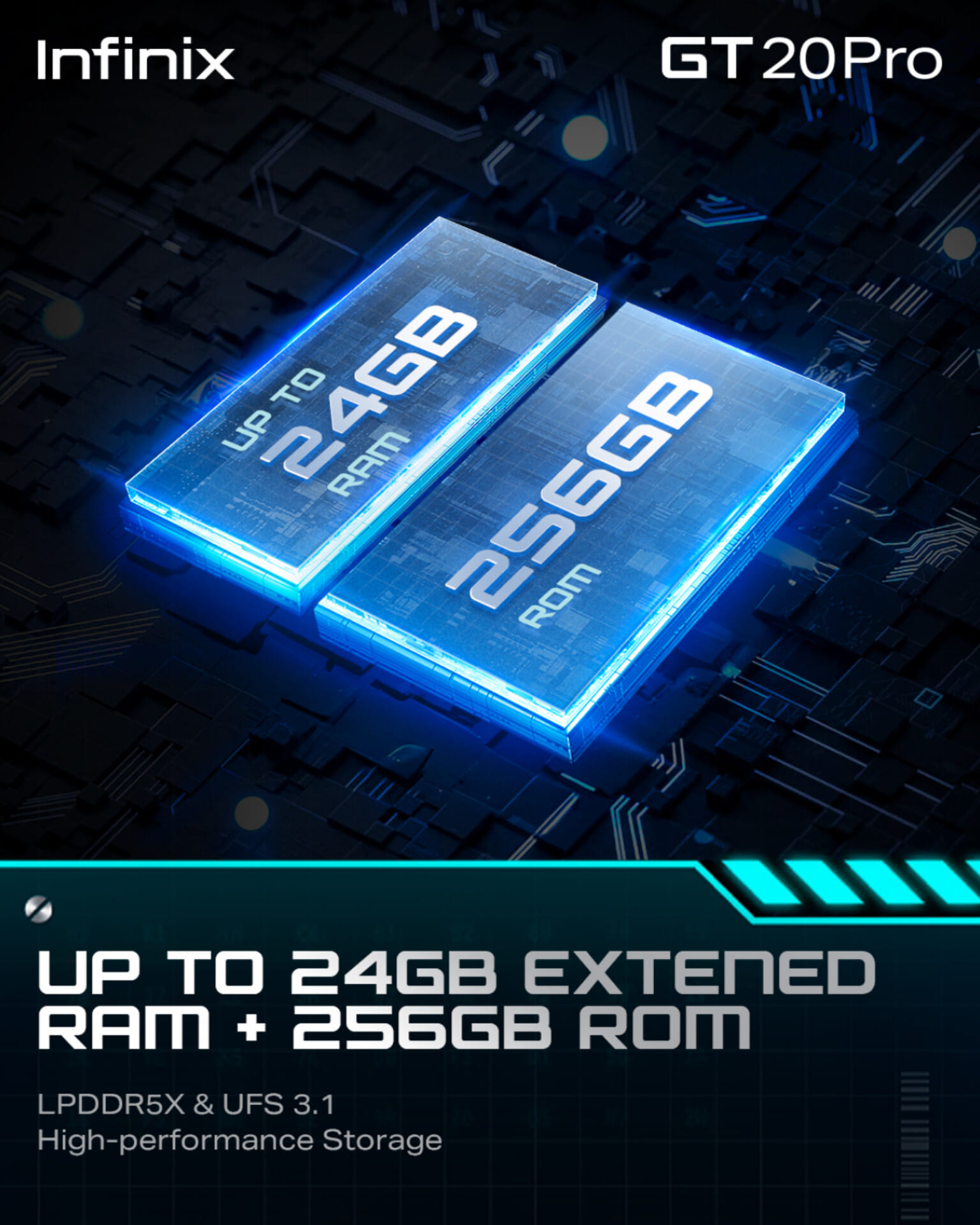 Experience ultimate performance with the #InfinixGT20Pro With 24GB 