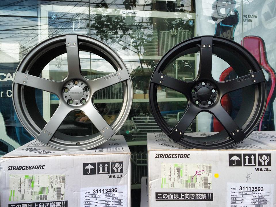 New Prodrive GC-05N forged wheels from Prodrive Japan. Shown here 