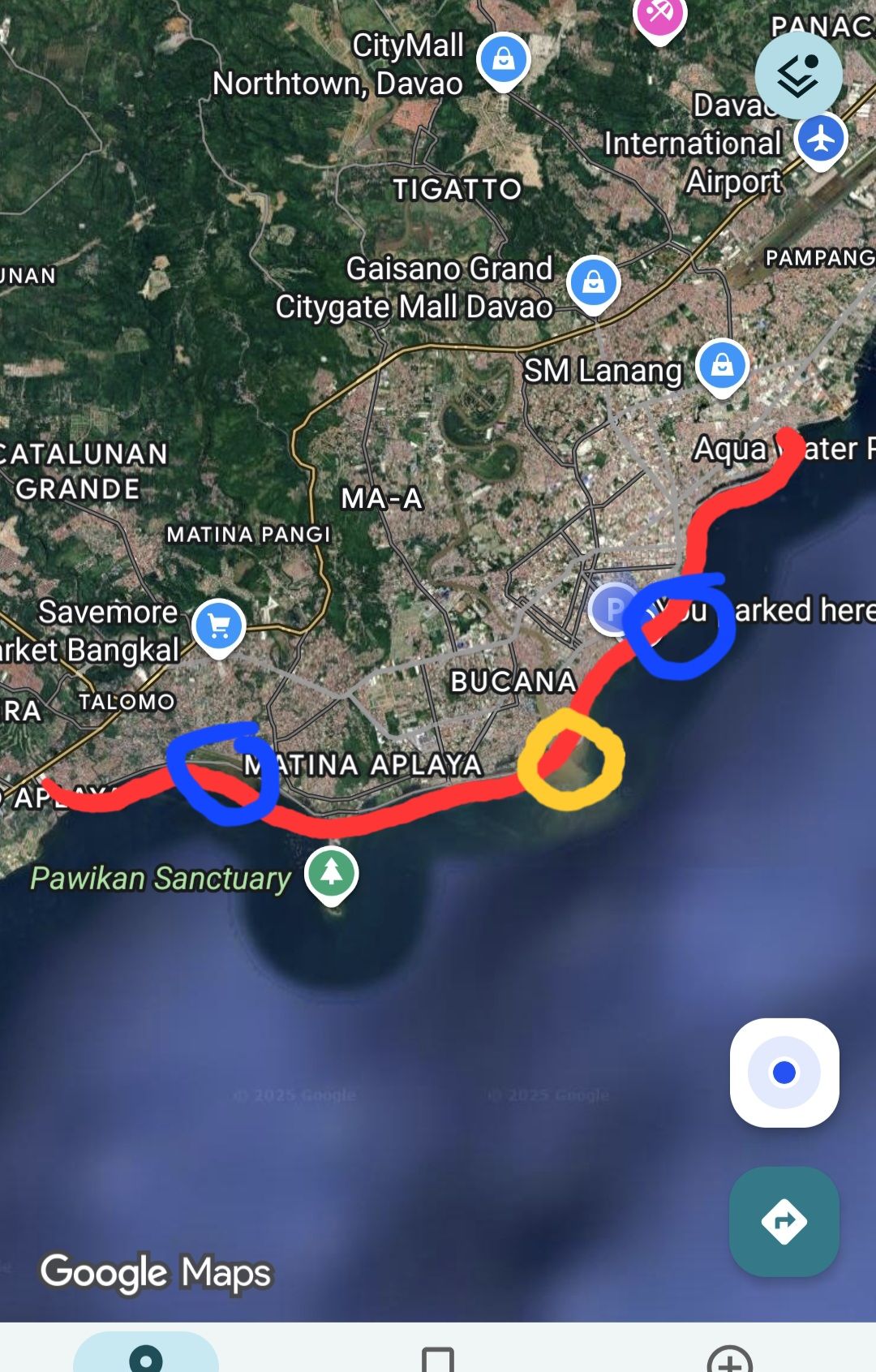 SARA - FYI mga tangang blogger at trolls. Part po ng Davao City Coastal ...