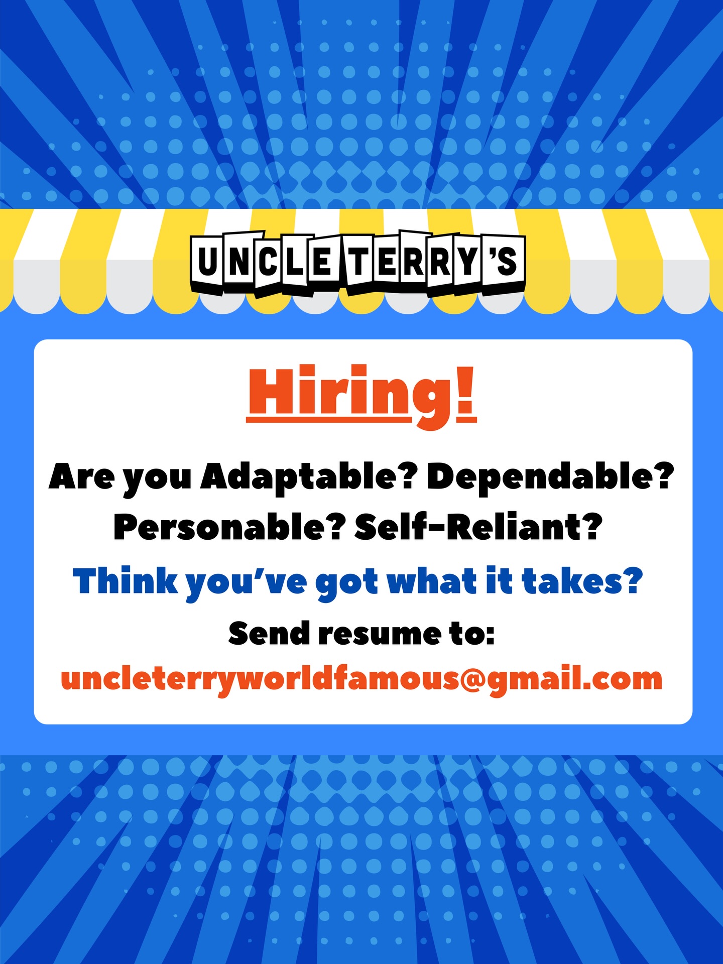 🚨 Uncle... - Uncle Terry's World-Famous Bargain Blowout | Facebook