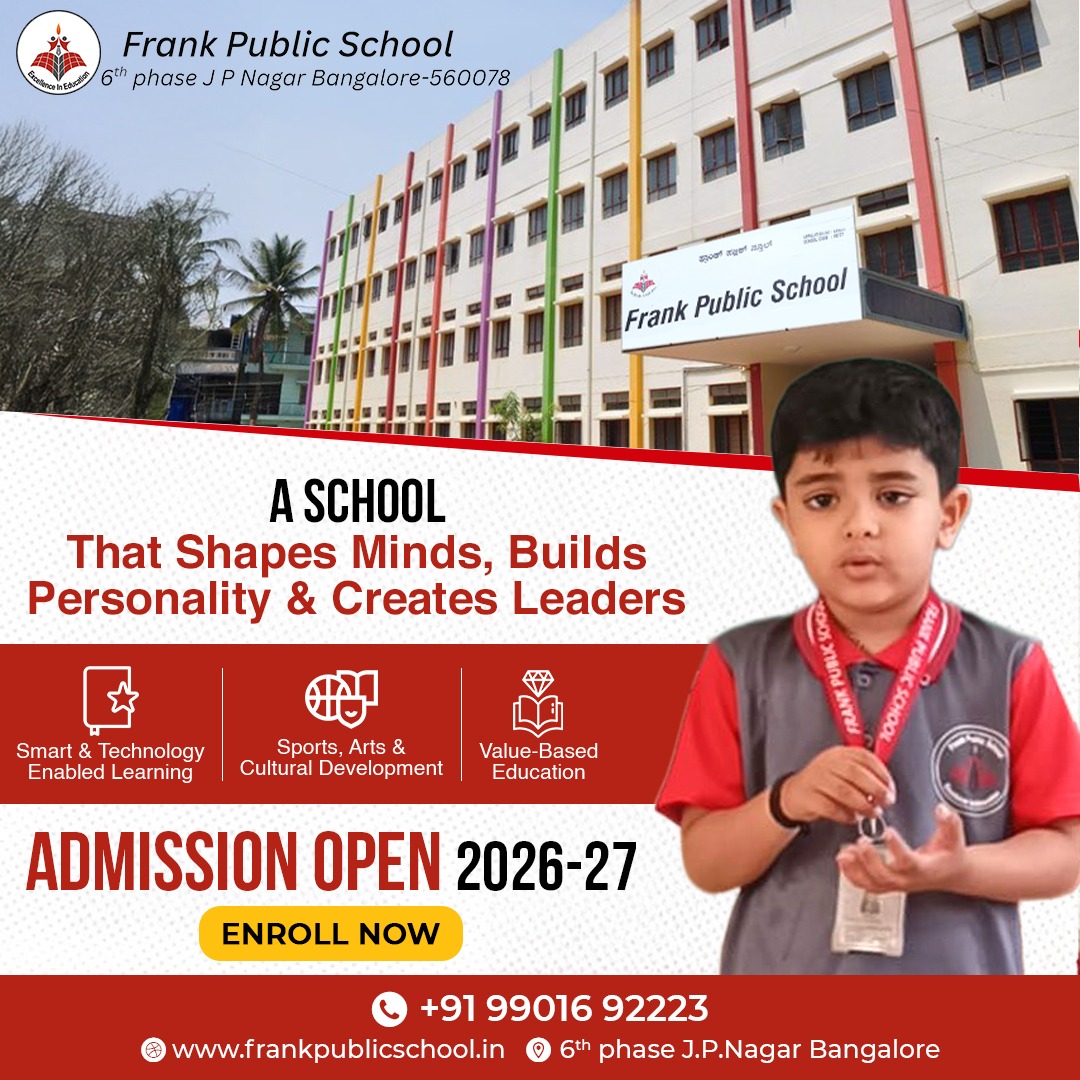 Frank - A school that shapes young minds, builds strong personalities ...