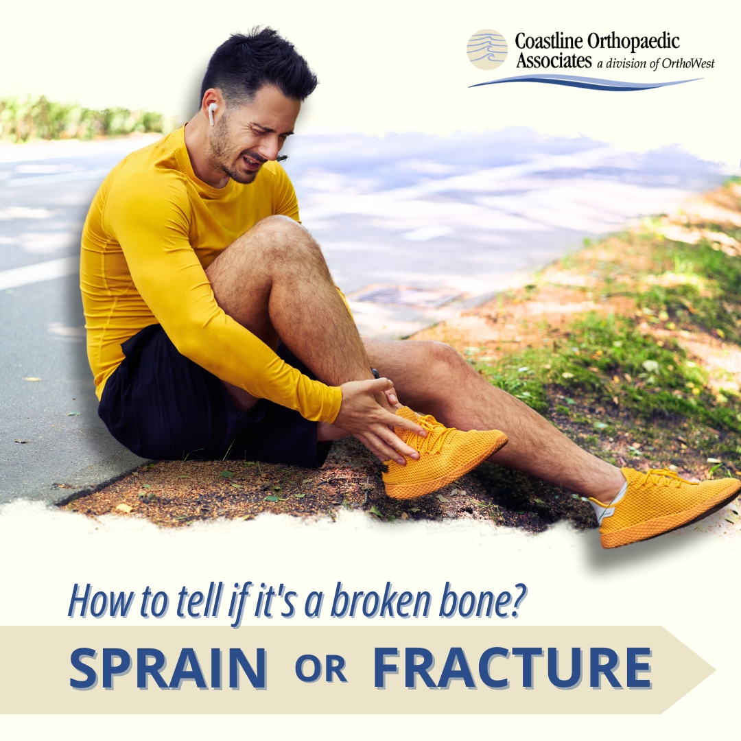 Coastline - Distinguishing between a sprain and a fracture can be ...