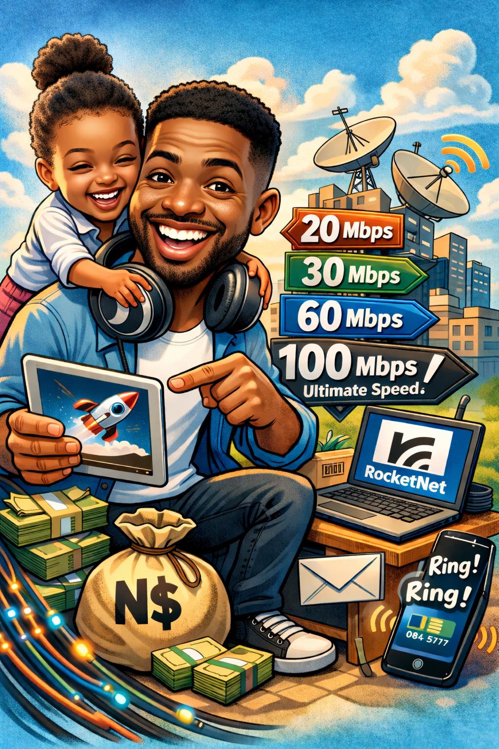 RocketNet Internet Namibia | Windhoek