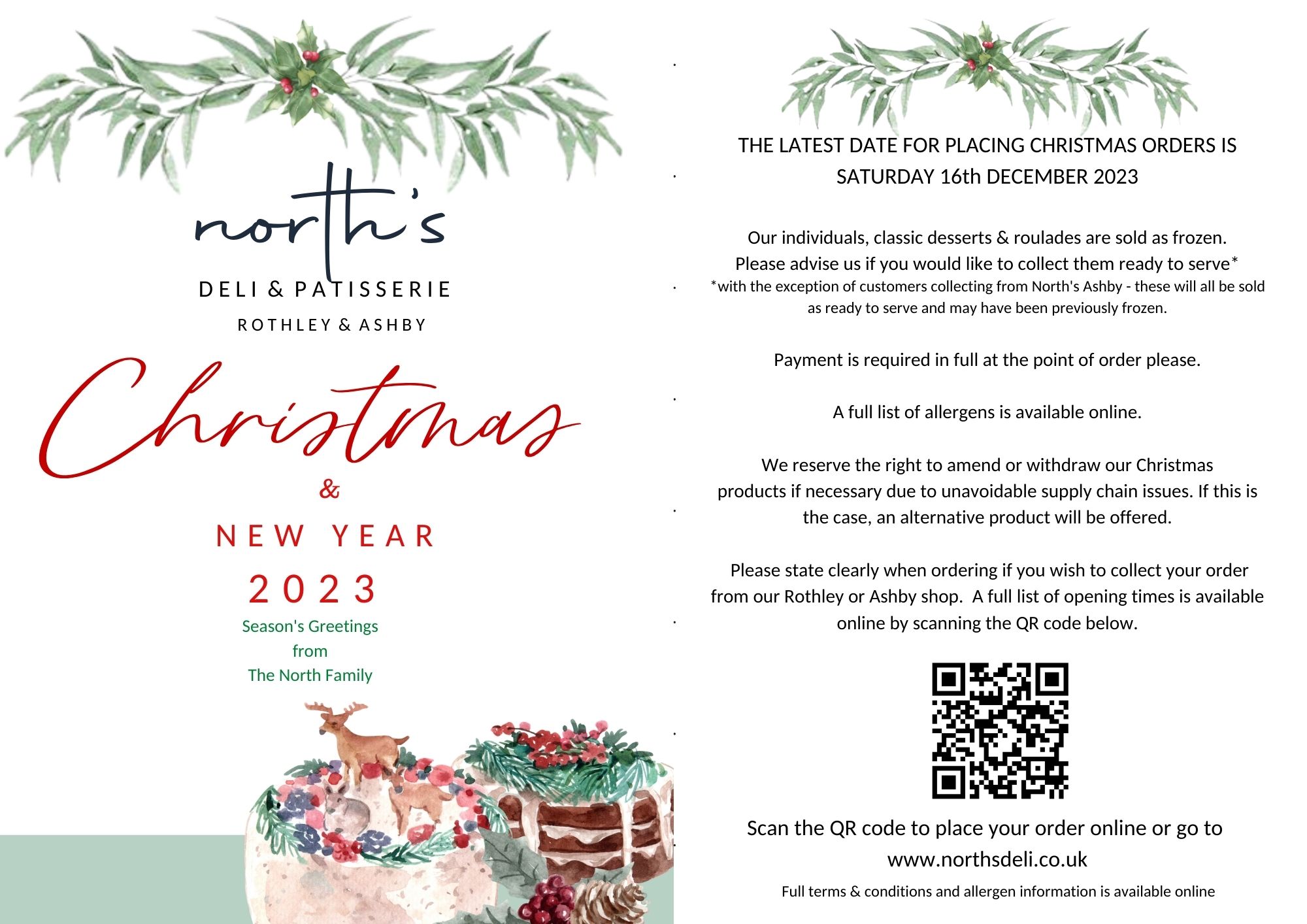 🎄CHRISTMAS BROCHURE Lots of Christmas... - North's - Rothley | Facebook
