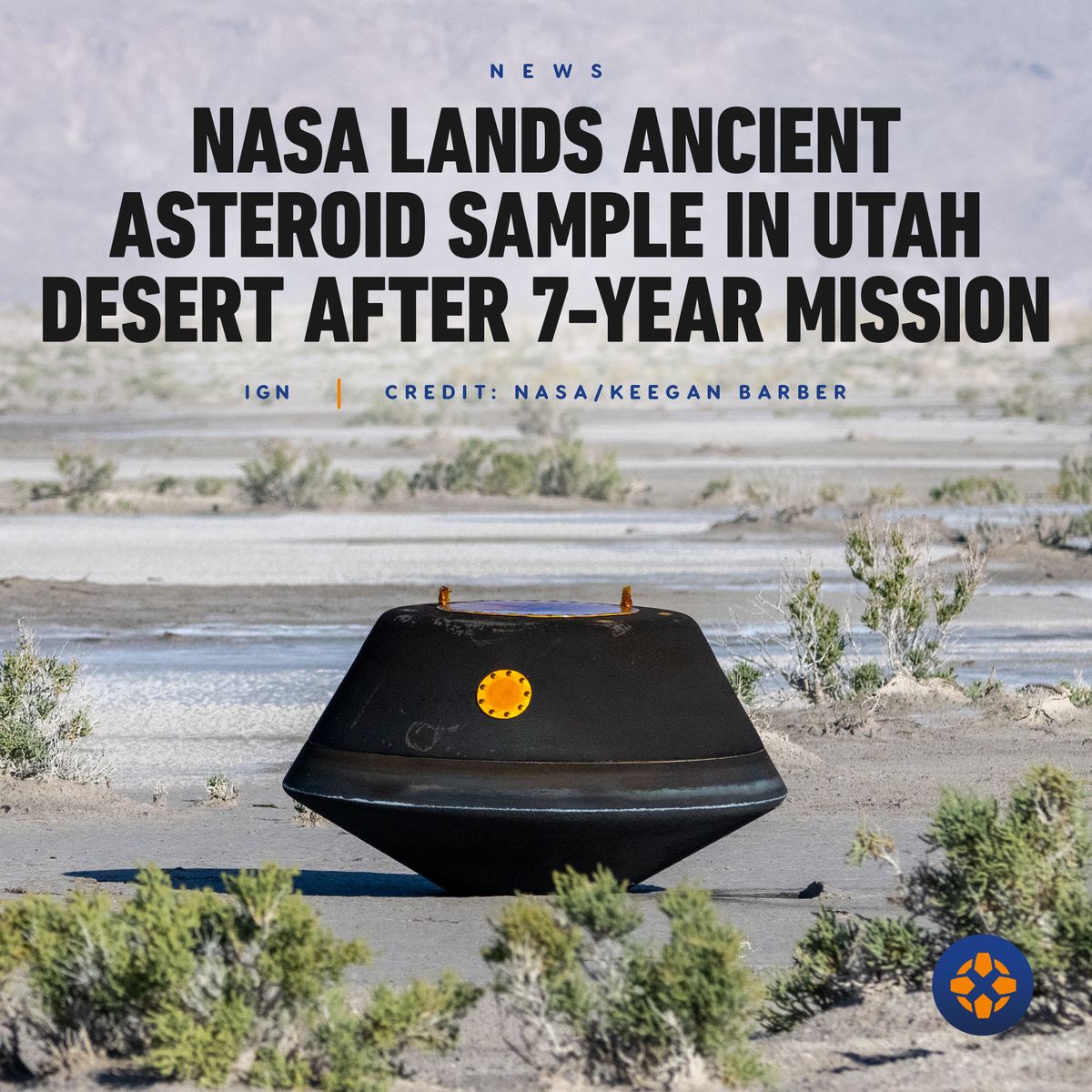 IGN - With a sample of the ancient asteroid Bennu NASA... | Facebook