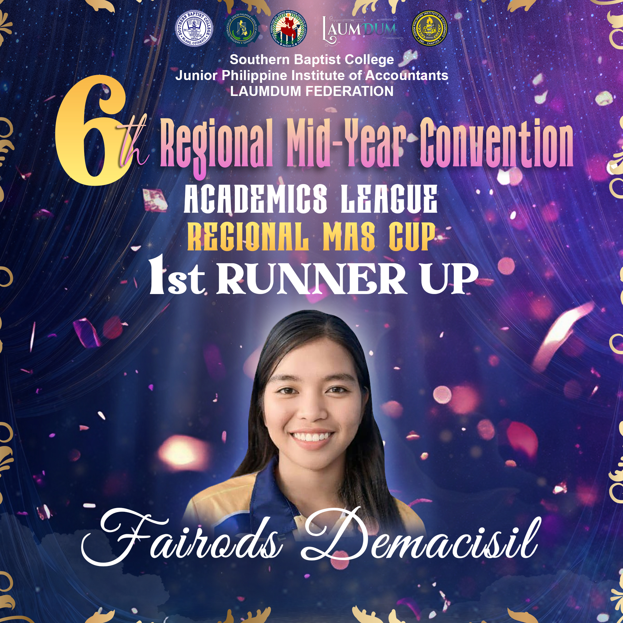 🎉 CONGRATULATIONS! 🎉 Warmest congratulations to our delegates for their ...