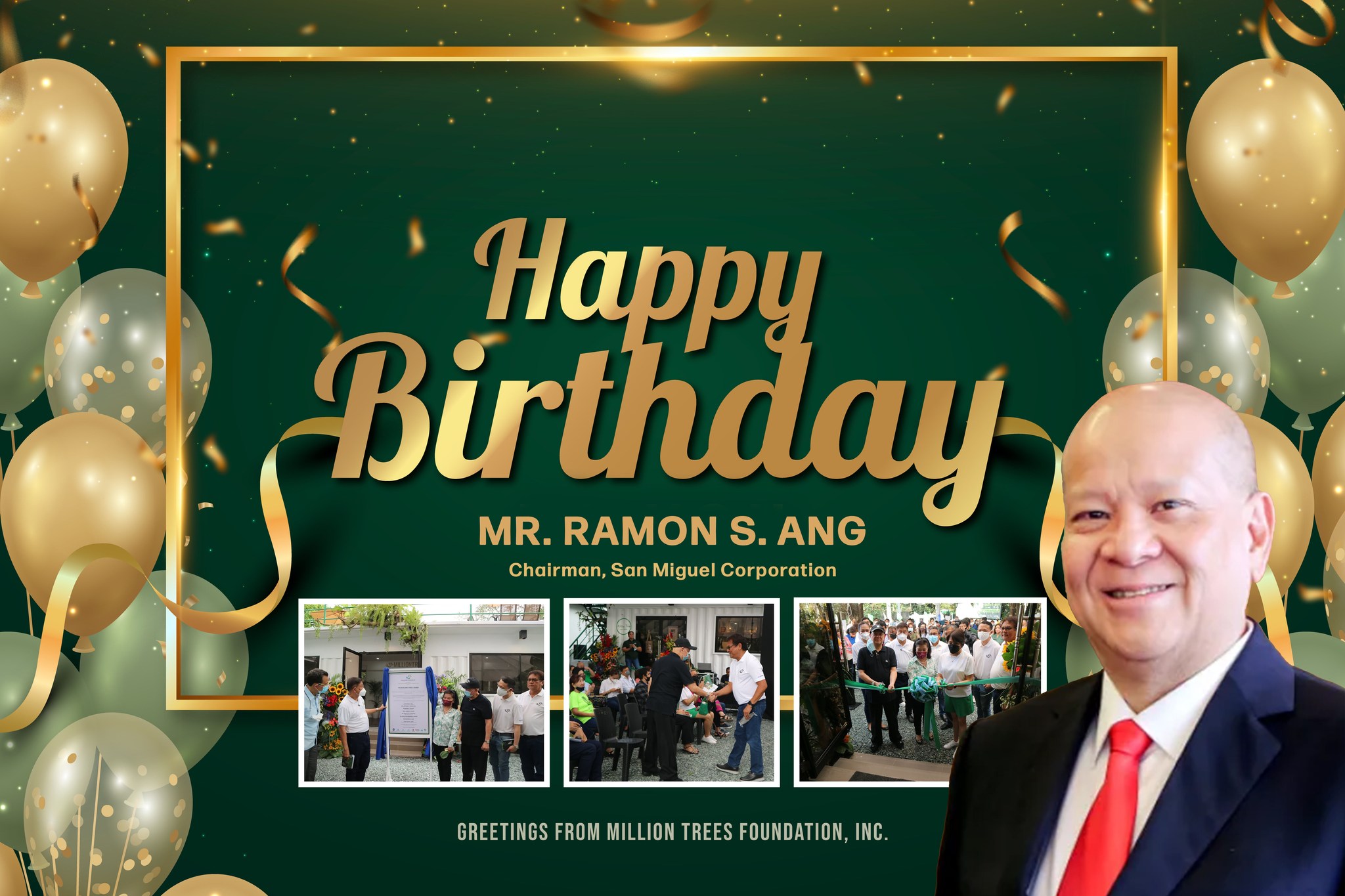 HAPPY BIRTHDAY, RSA! On... - Million Trees Foundation Inc. | Facebook