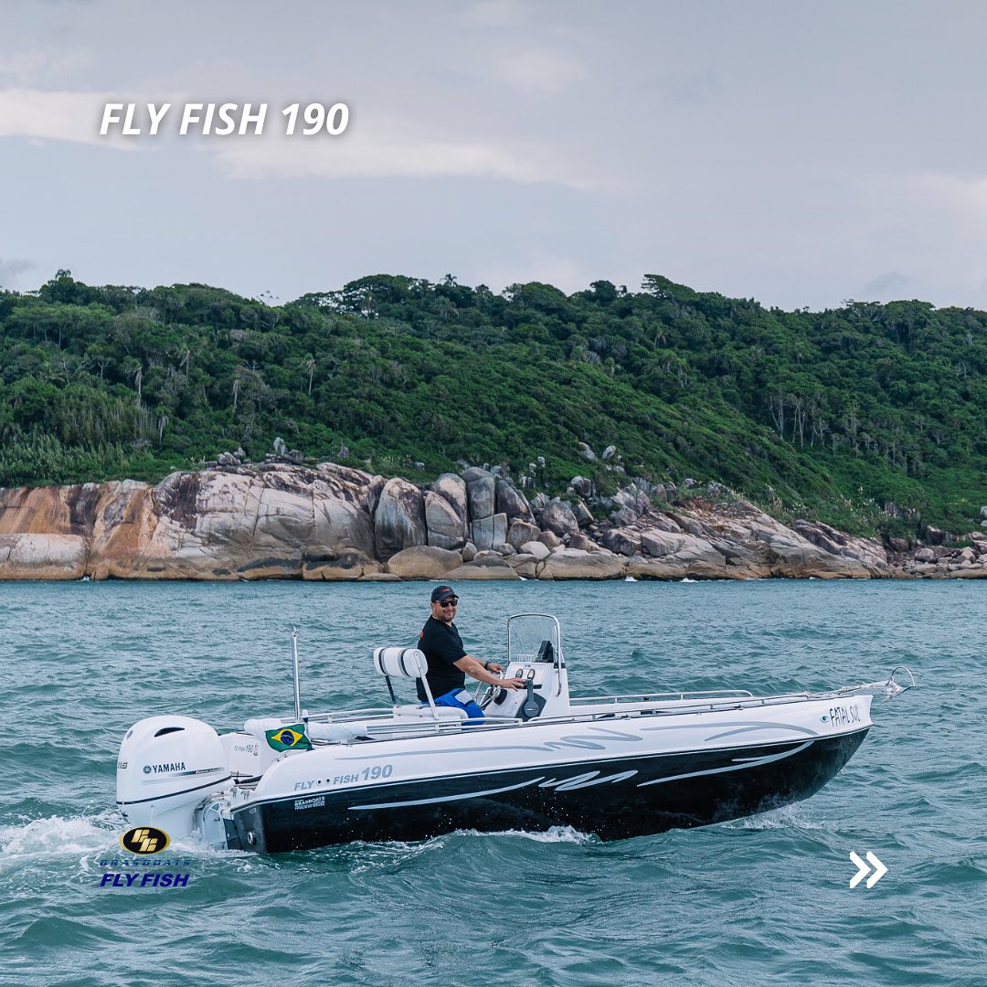 A FLY FISH 190 vai superar todas as sua expectativas! Ela possui