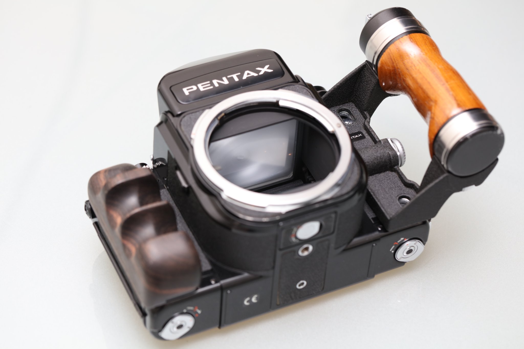 Pentax 6x7 with Takumar 105mm f/2.4 lens