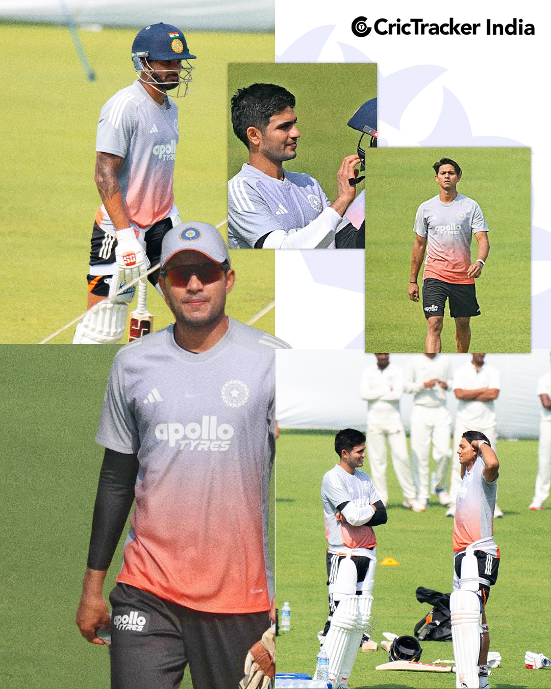 CricTracker - India began their preparations in an all-new practice kit ...
