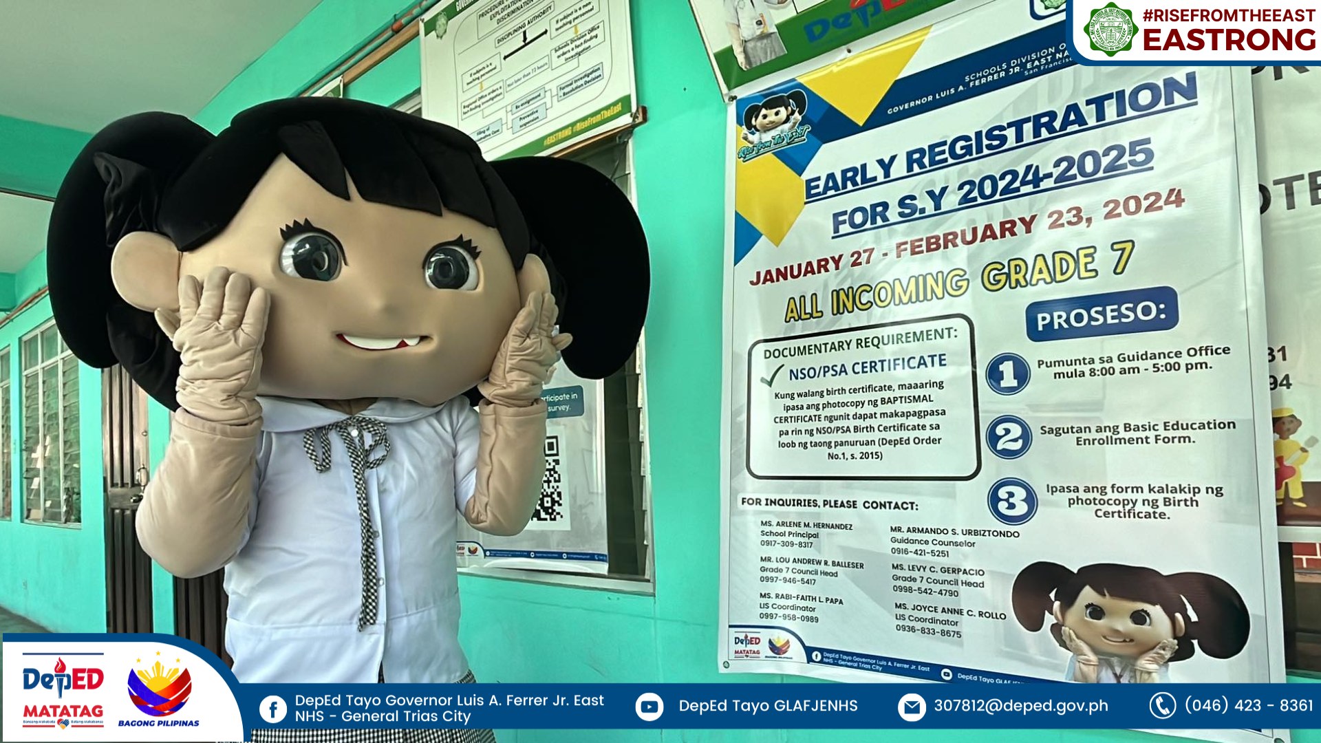 IN PHOTOS: GLAFJENHS opens the Early Registration of incoming Grade 7 ...