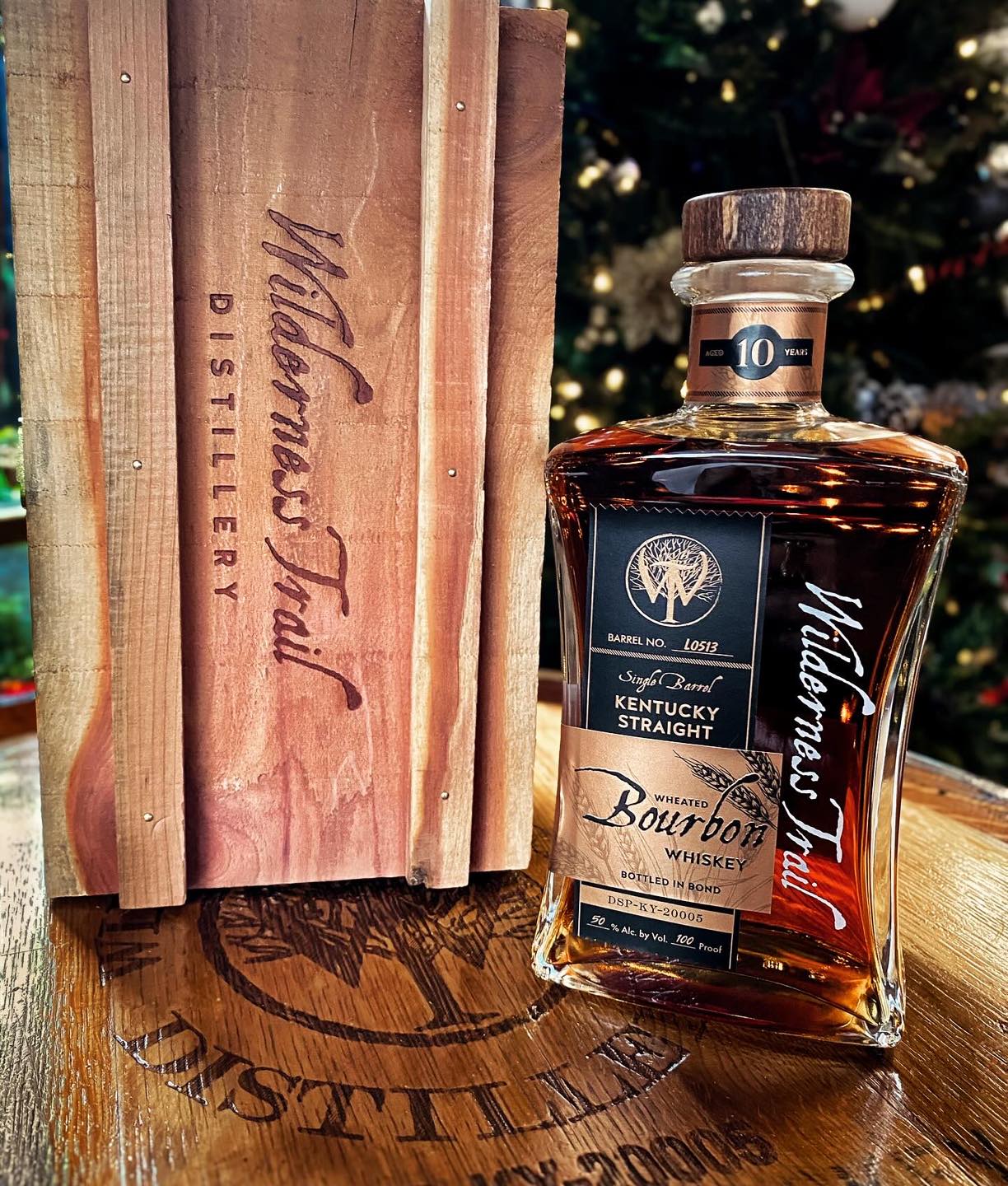 Wilderness Trail Distillery's first barrels with wheated bourbon