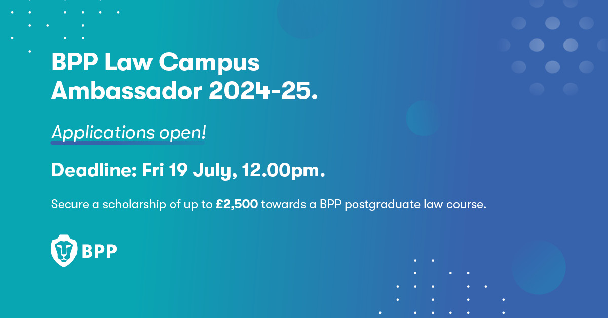 BPP - We are looking for new Campus Ambassadors to represent BPP ...