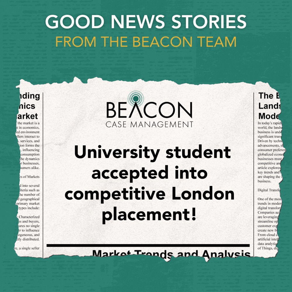 A huge milestone for one of... - Beacon Case Management | Facebook