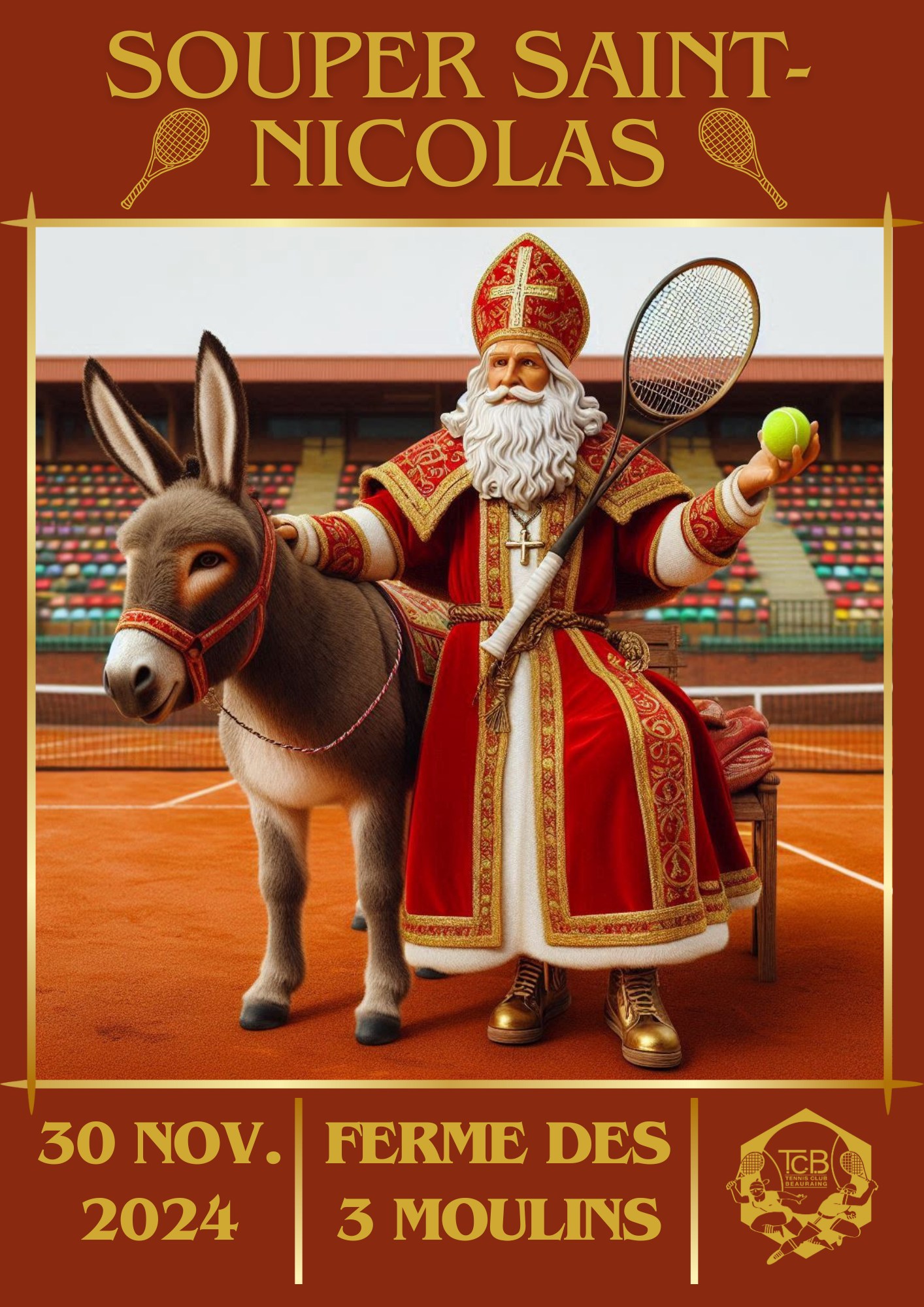 TC Beauraing - 🎉 Souper de Saint-Nicolas du Tennis Club de...