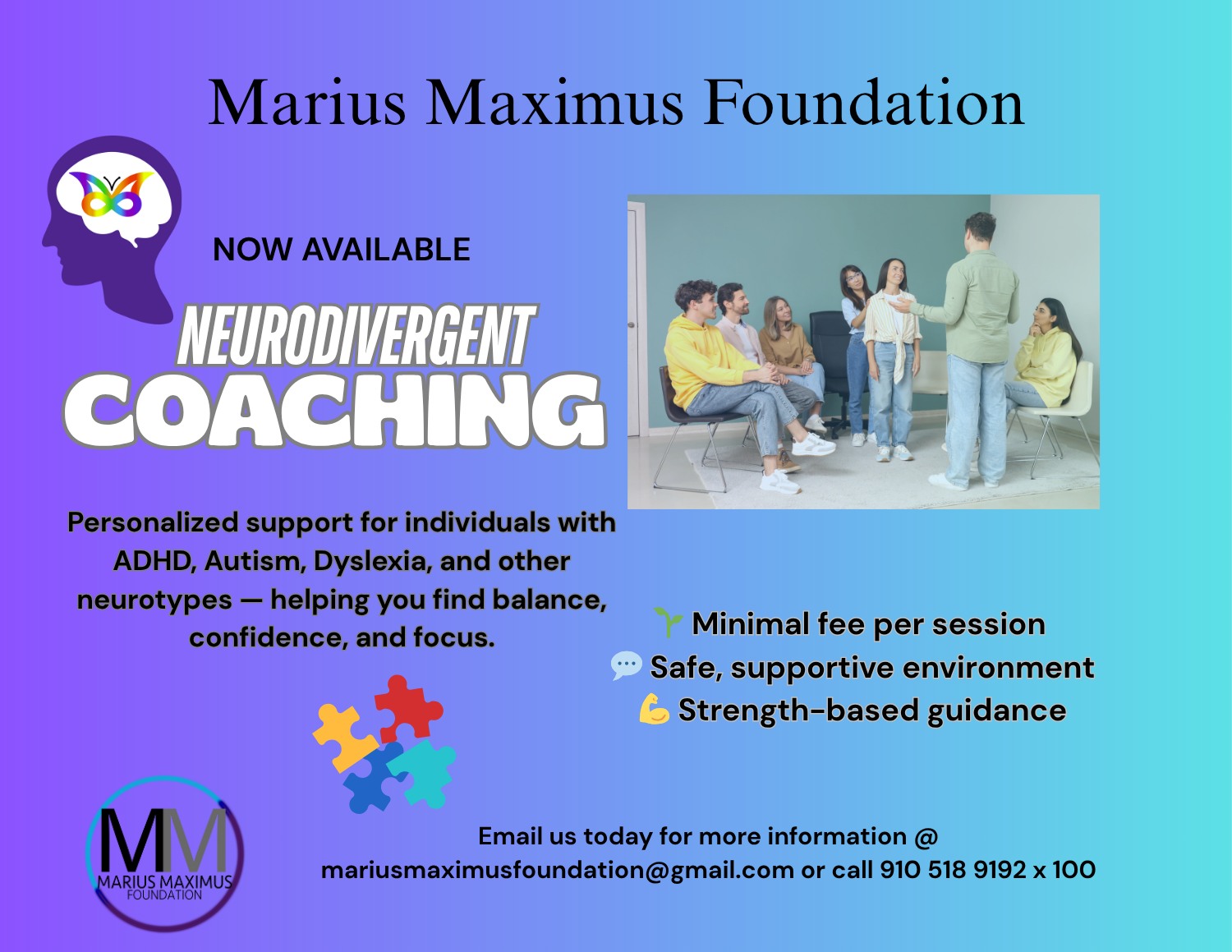 Marius - New Service Announcement! The Marius Maximus Foundation is ...