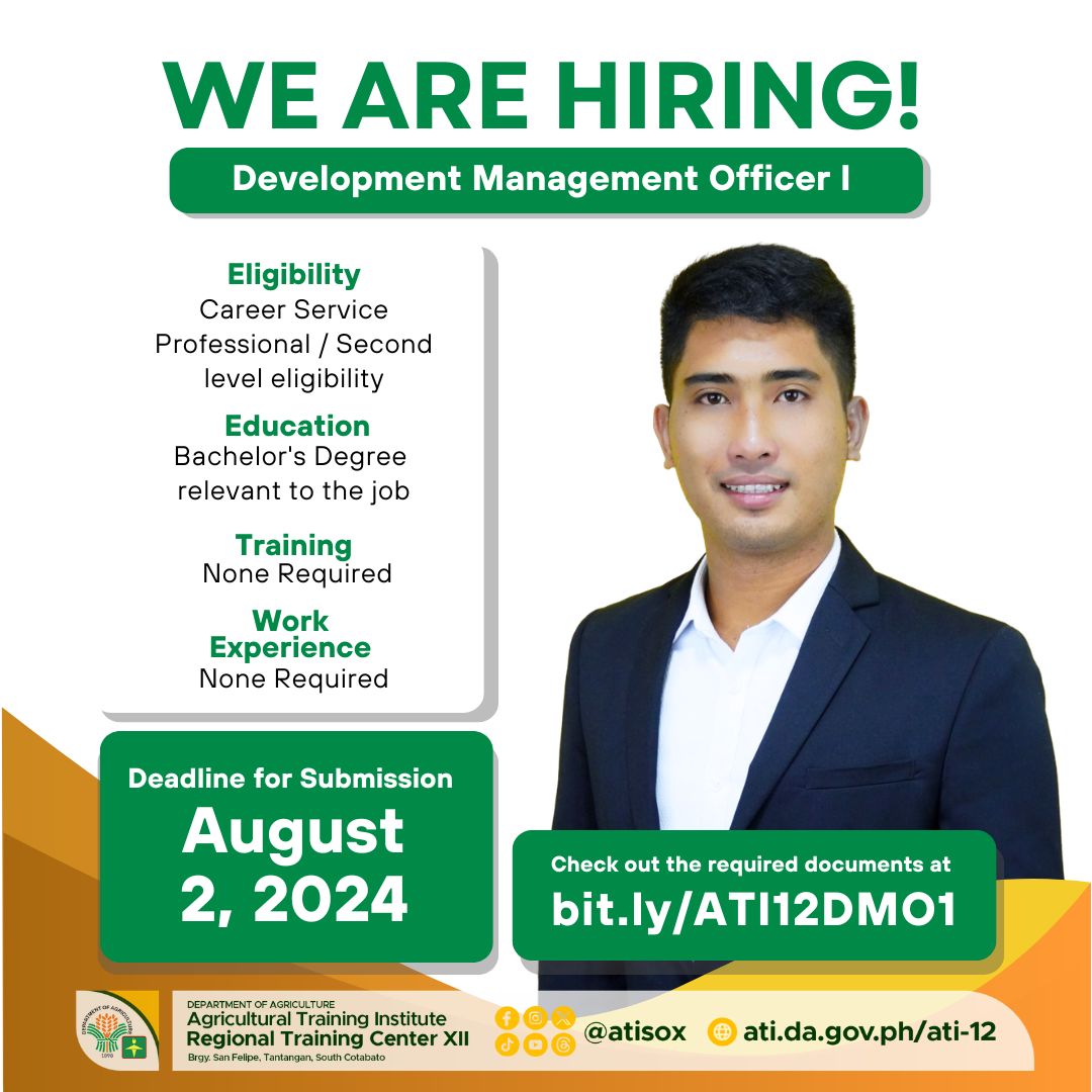 WE ARE... - Agricultural Training Institute - Region 12